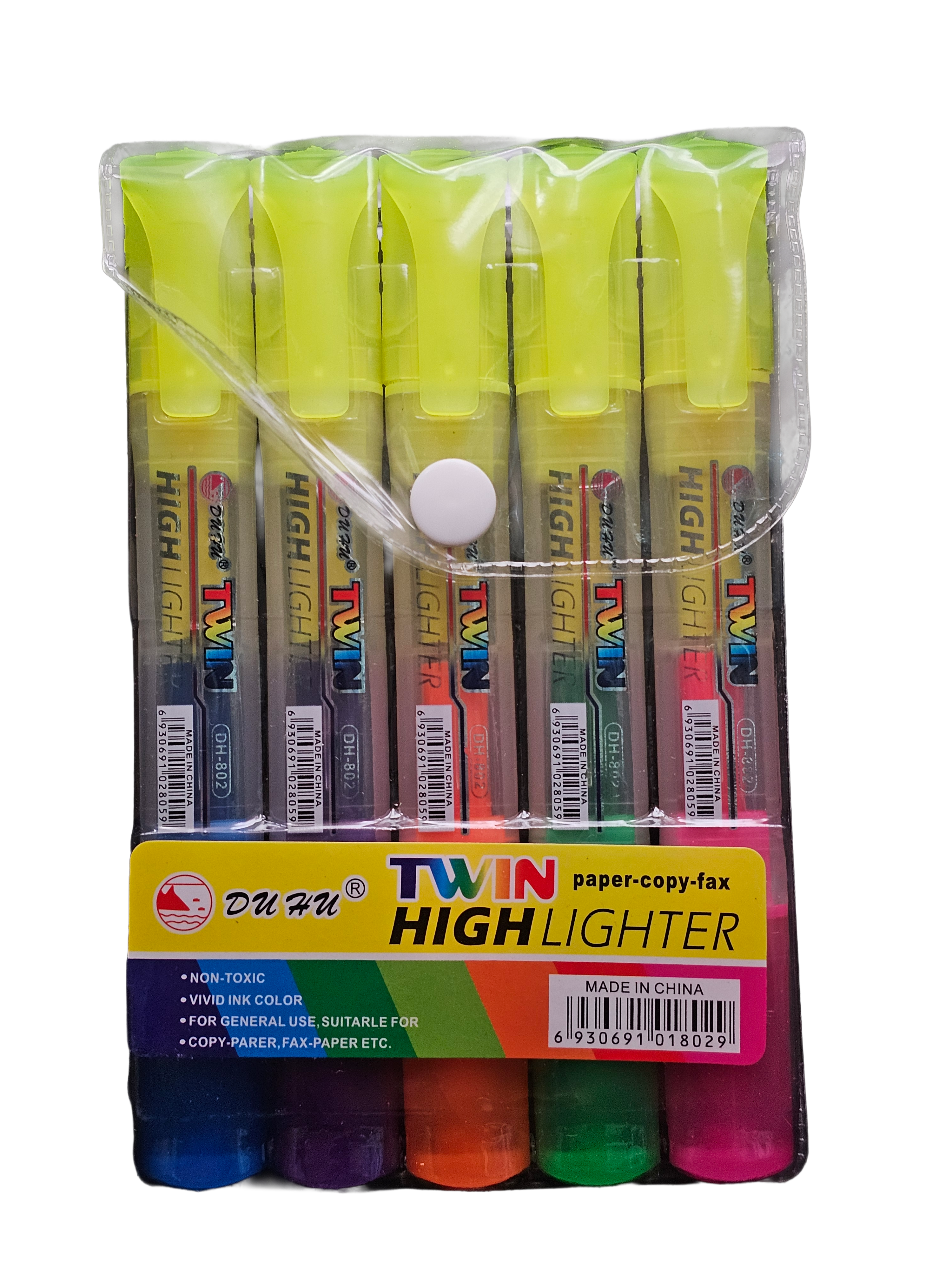 Marcadores fluorescentes DUO COLOR