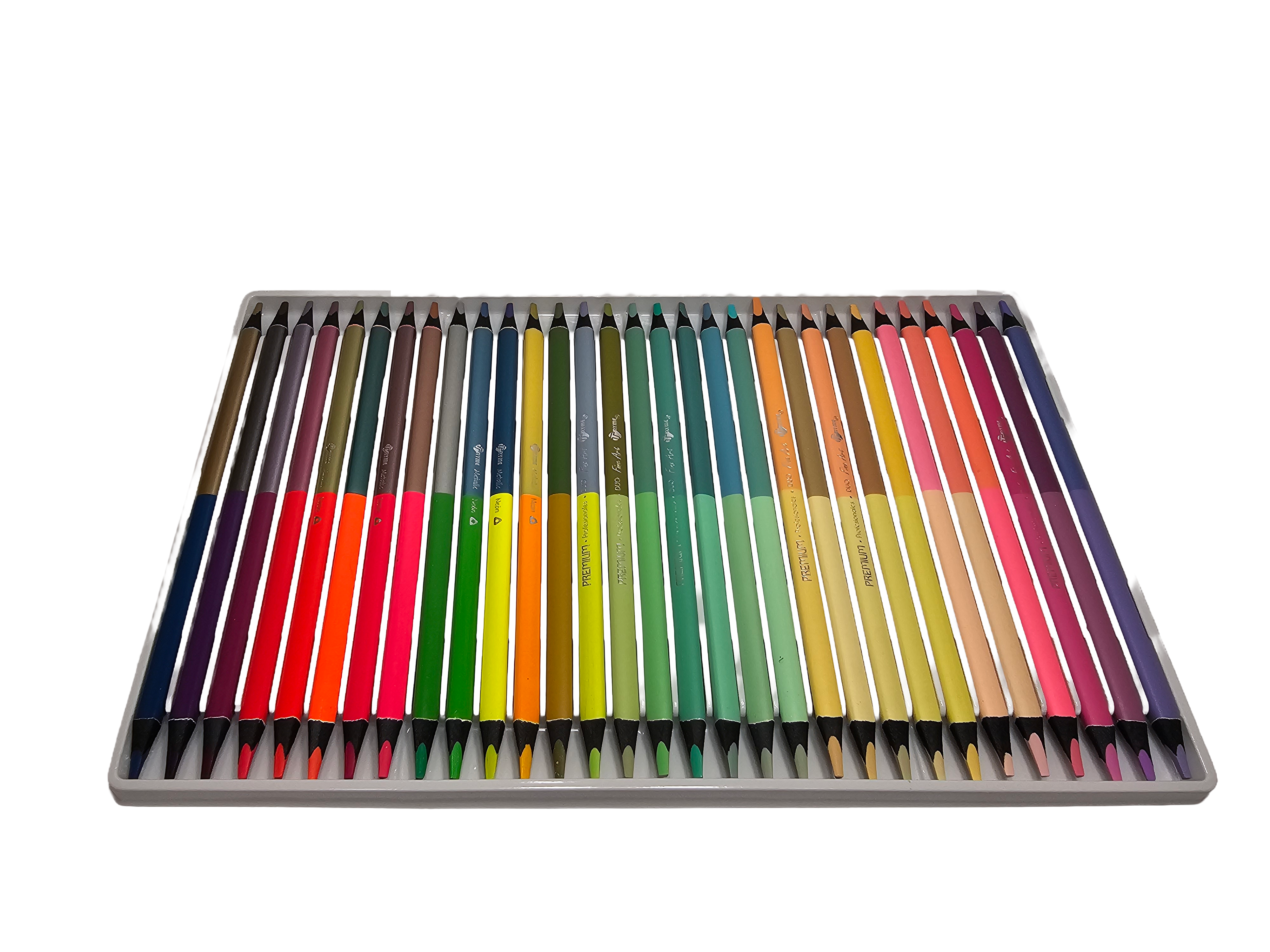 Caja de colores DUO Premium 124 colores