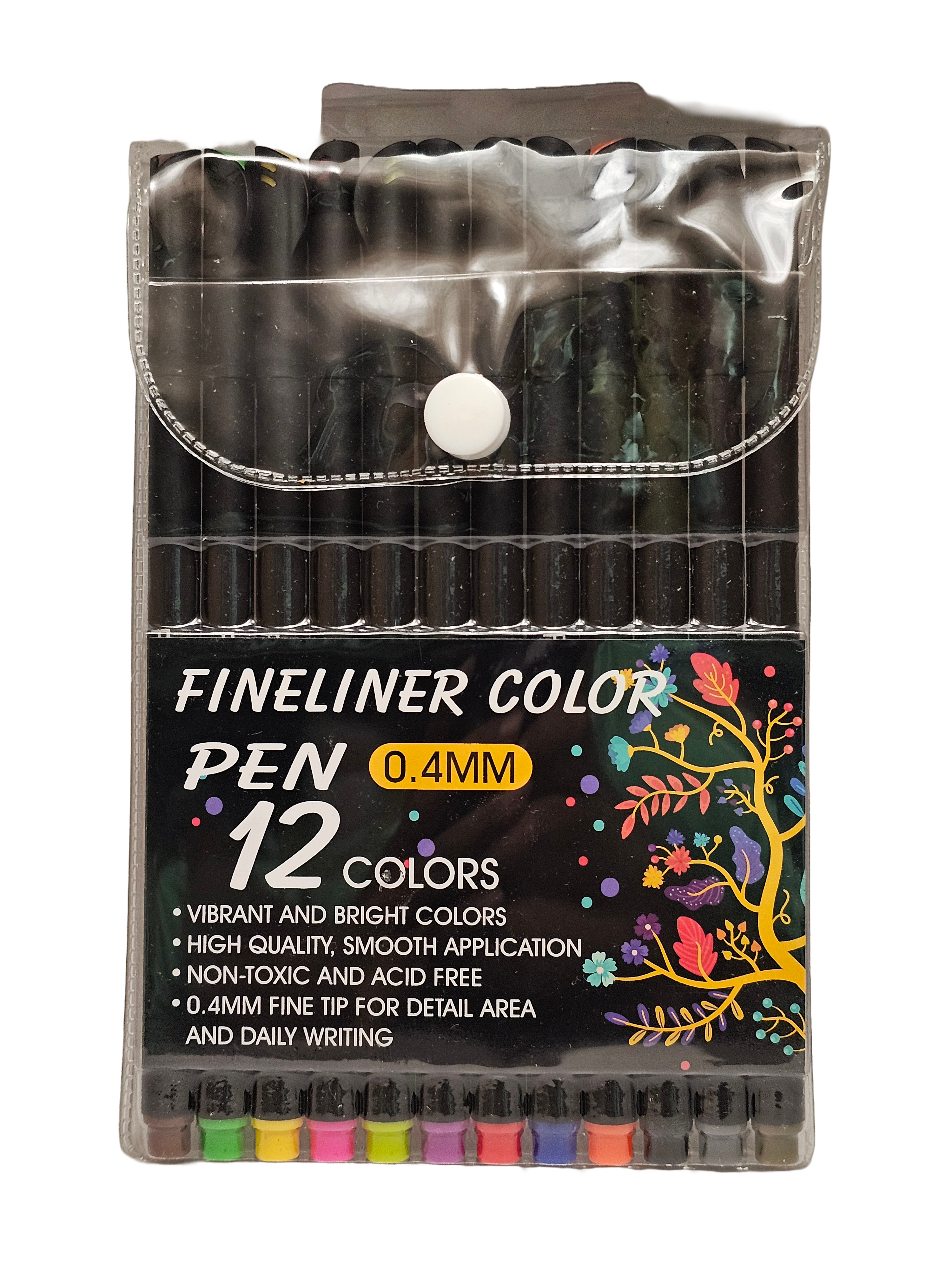 Plumones Fineliner 0.4mm