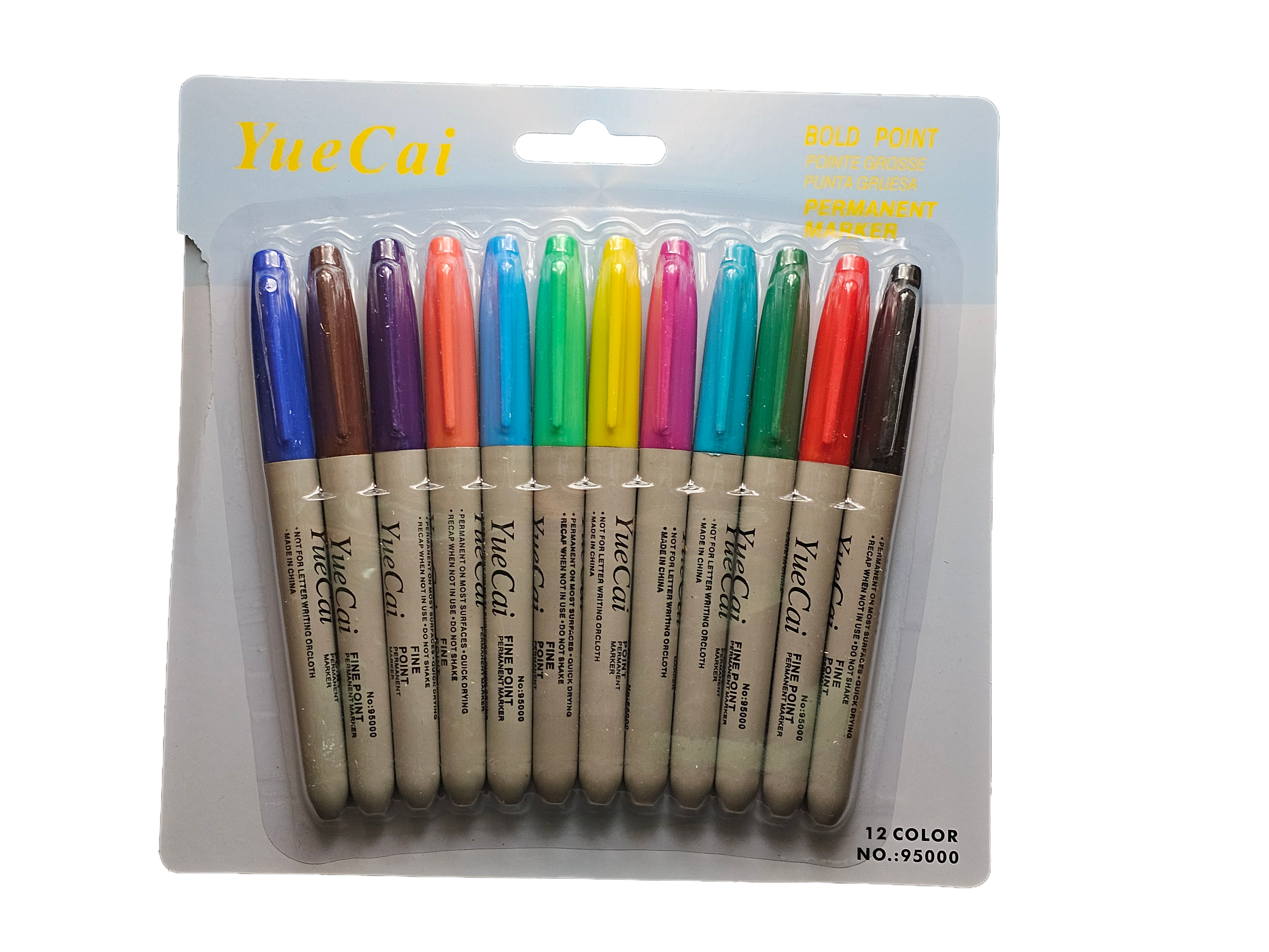 Marcadores Permanentes 12 Colores