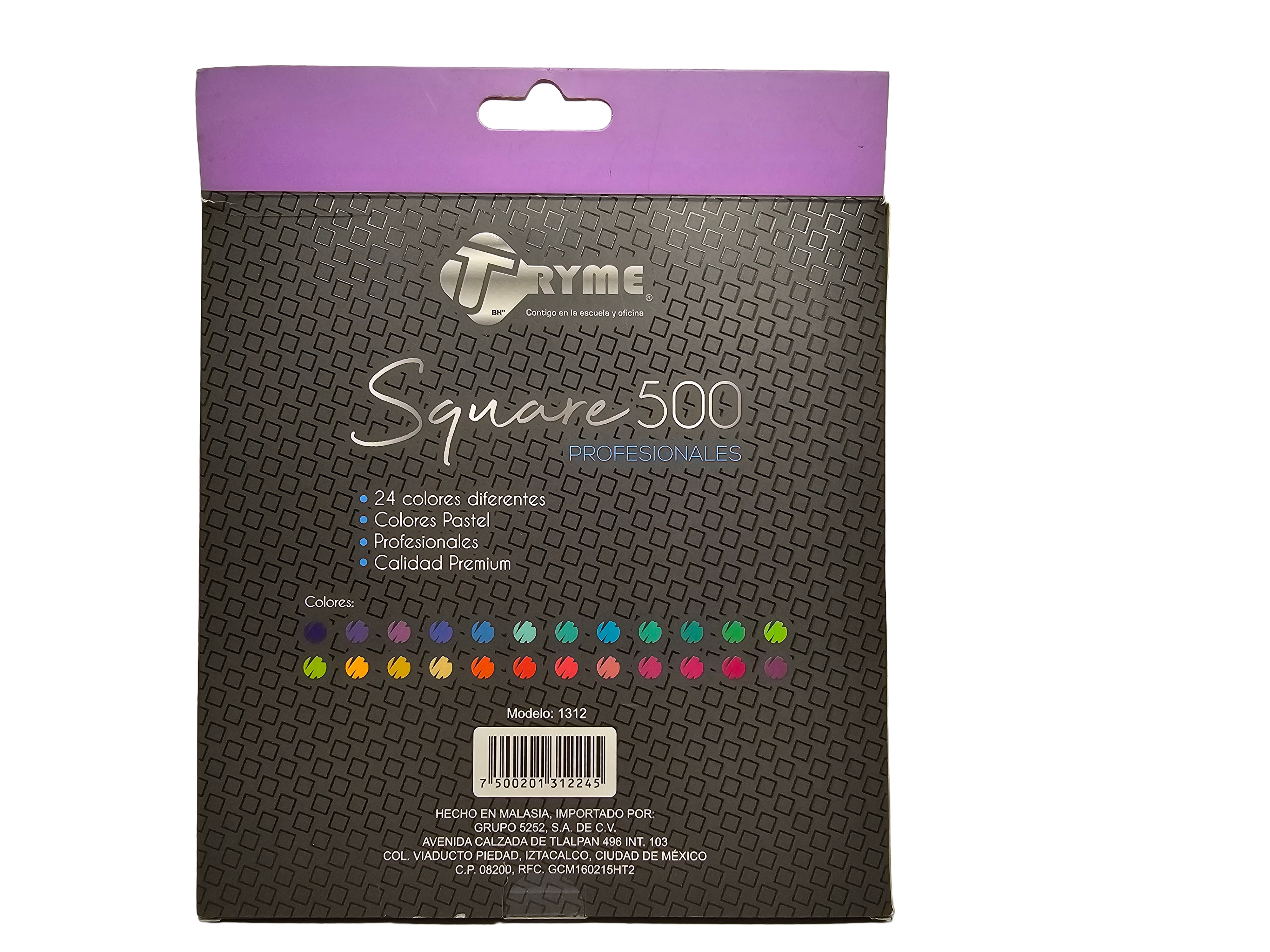 24 Colores Squars 500