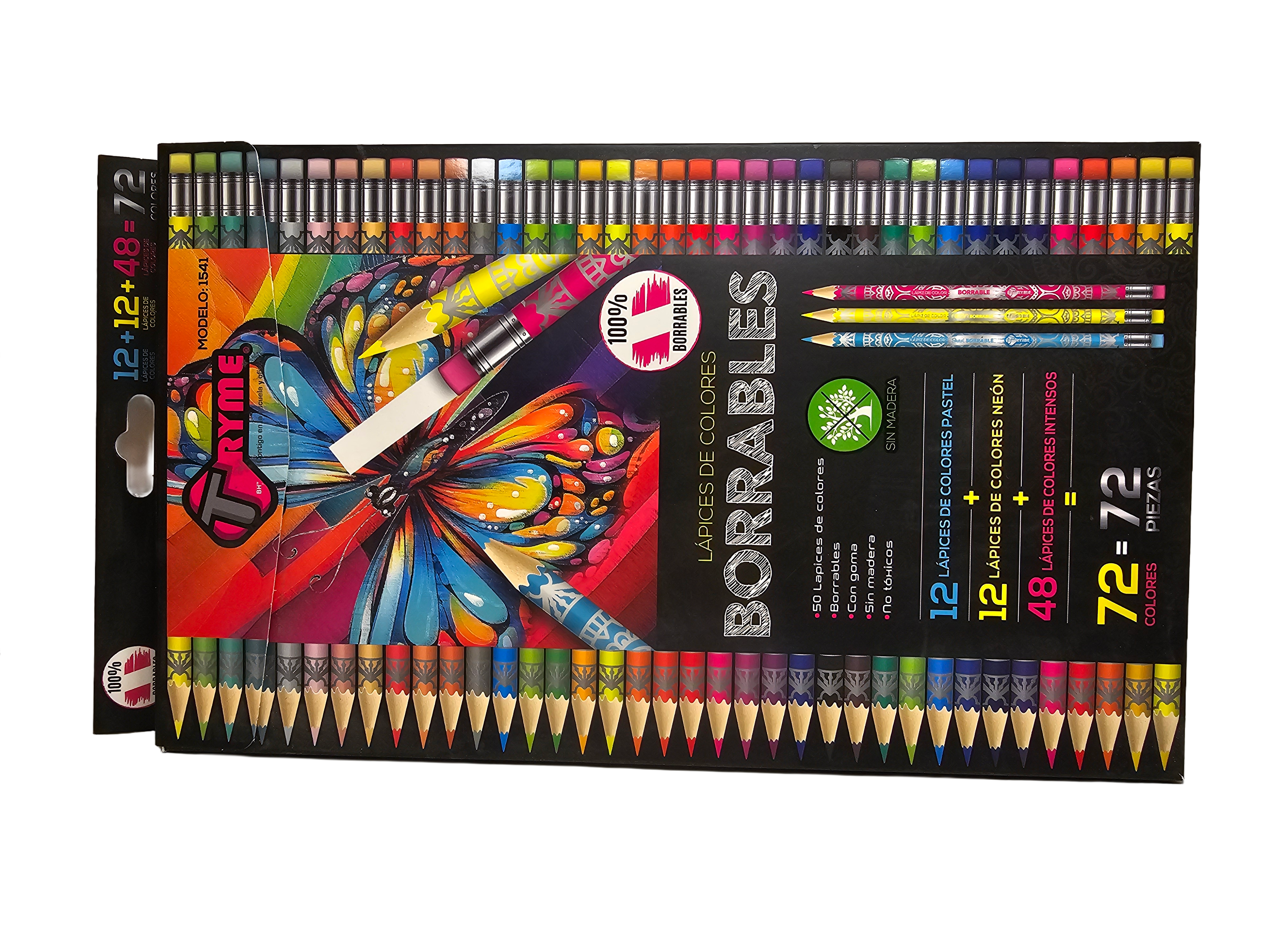 Paquete de colores borrables Tryme