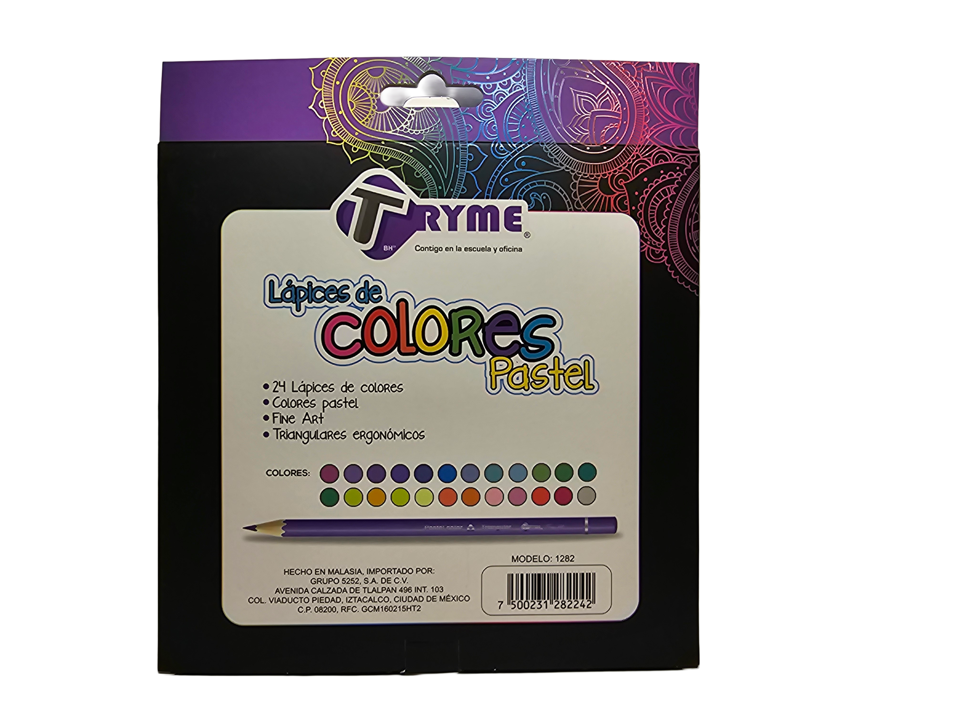 Colores pastel 24 piezas