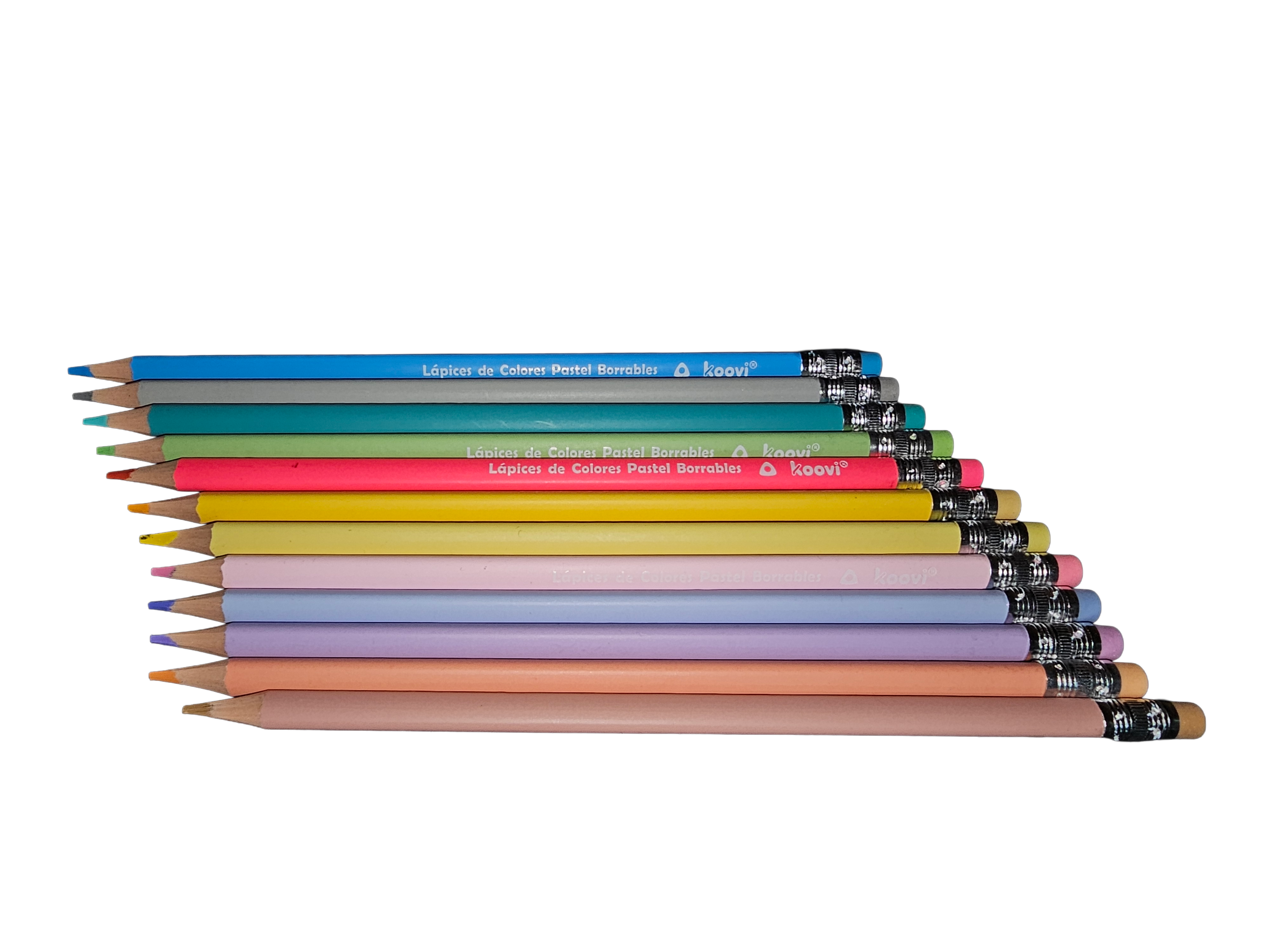 Colores pastel borrables