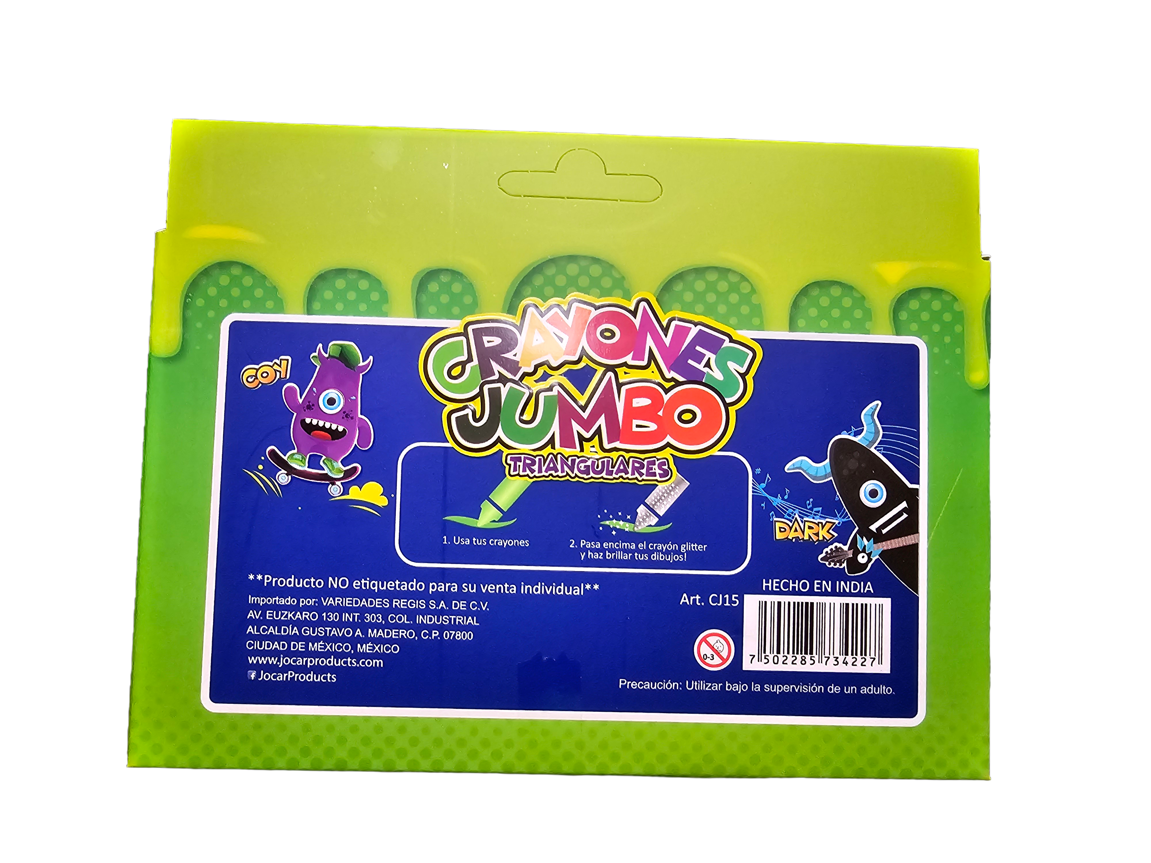 Crayones Jumbo Triangulares