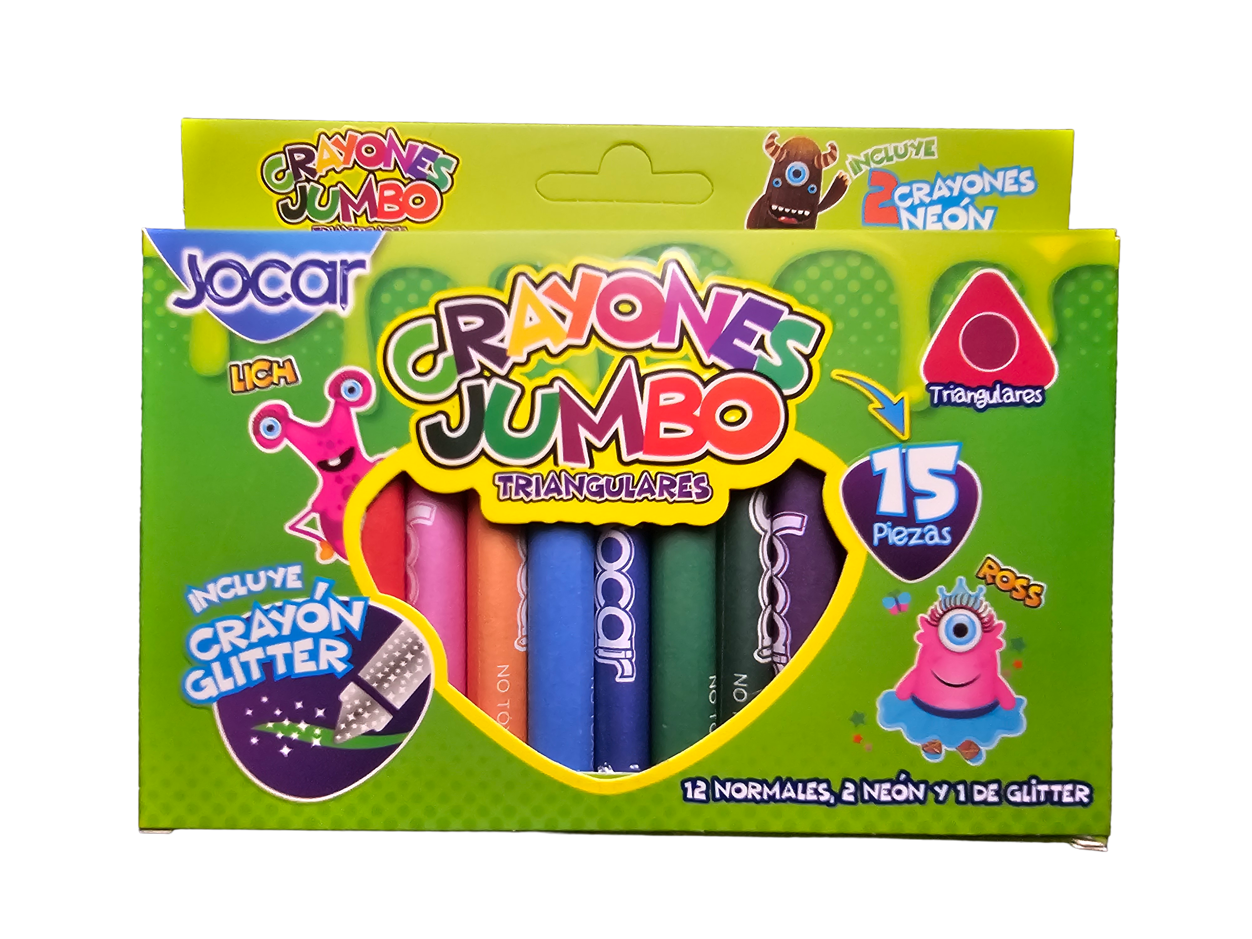 Crayones Jumbo Triangulares