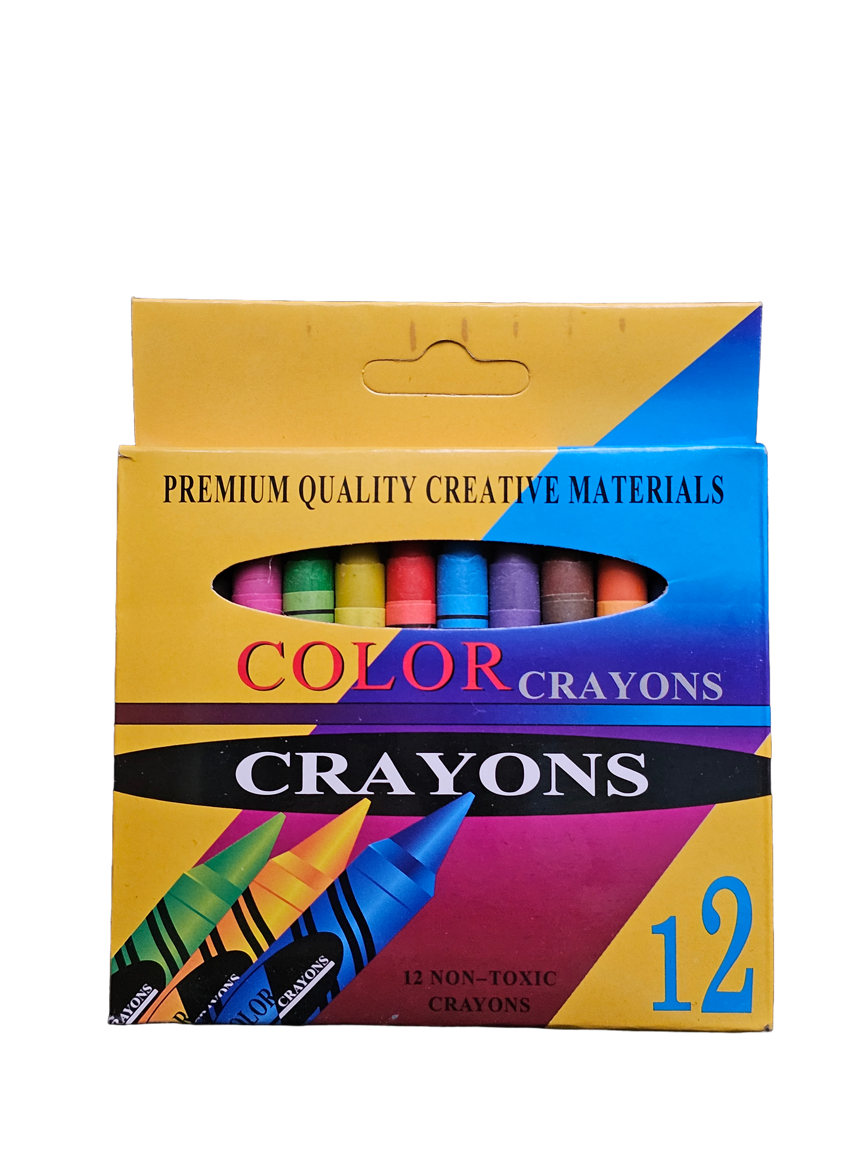 12 Crayones de Colores
