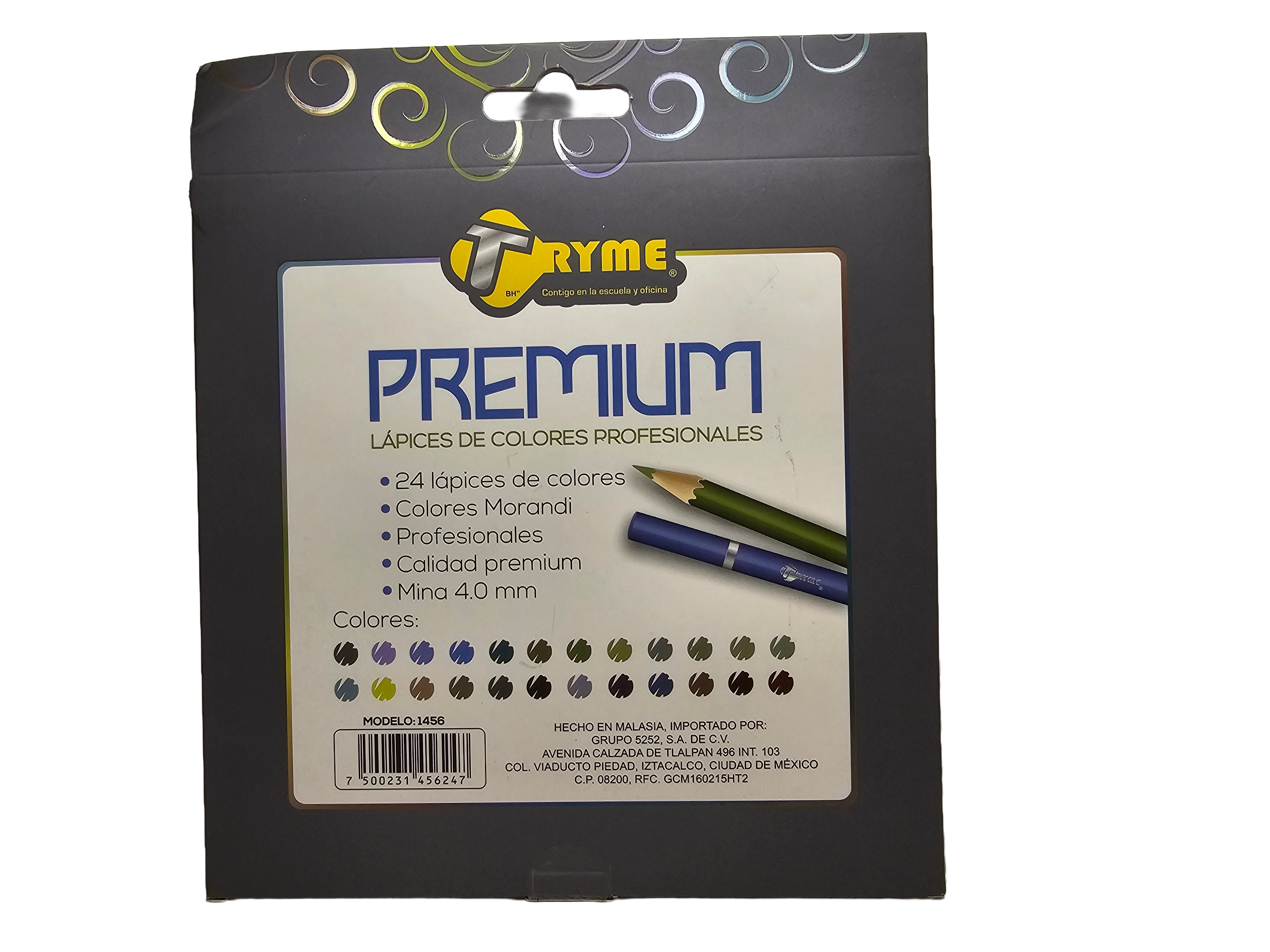 Colores profesionales 24 piezas