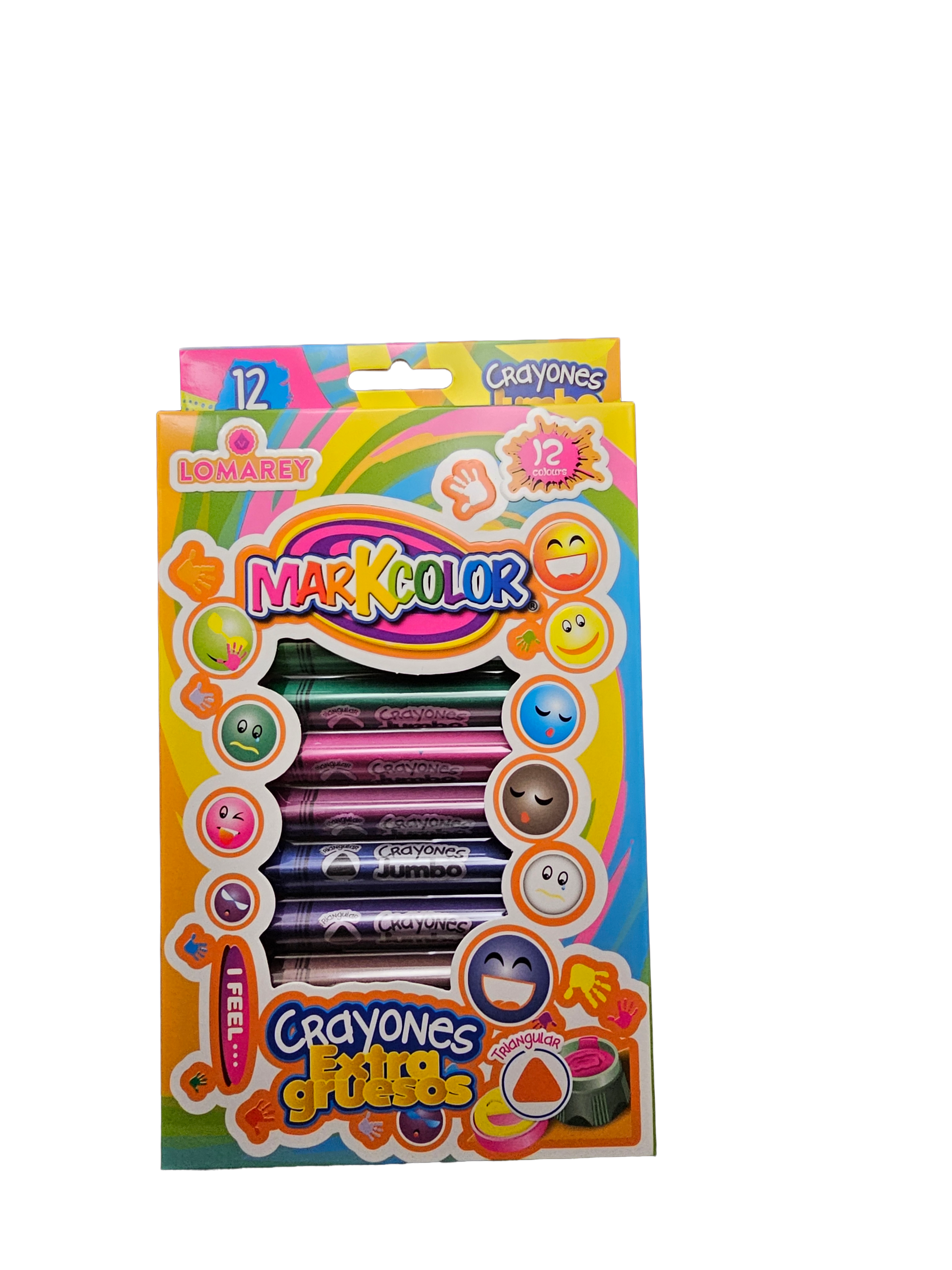 Crayones Extra Gruesos12 Piezas