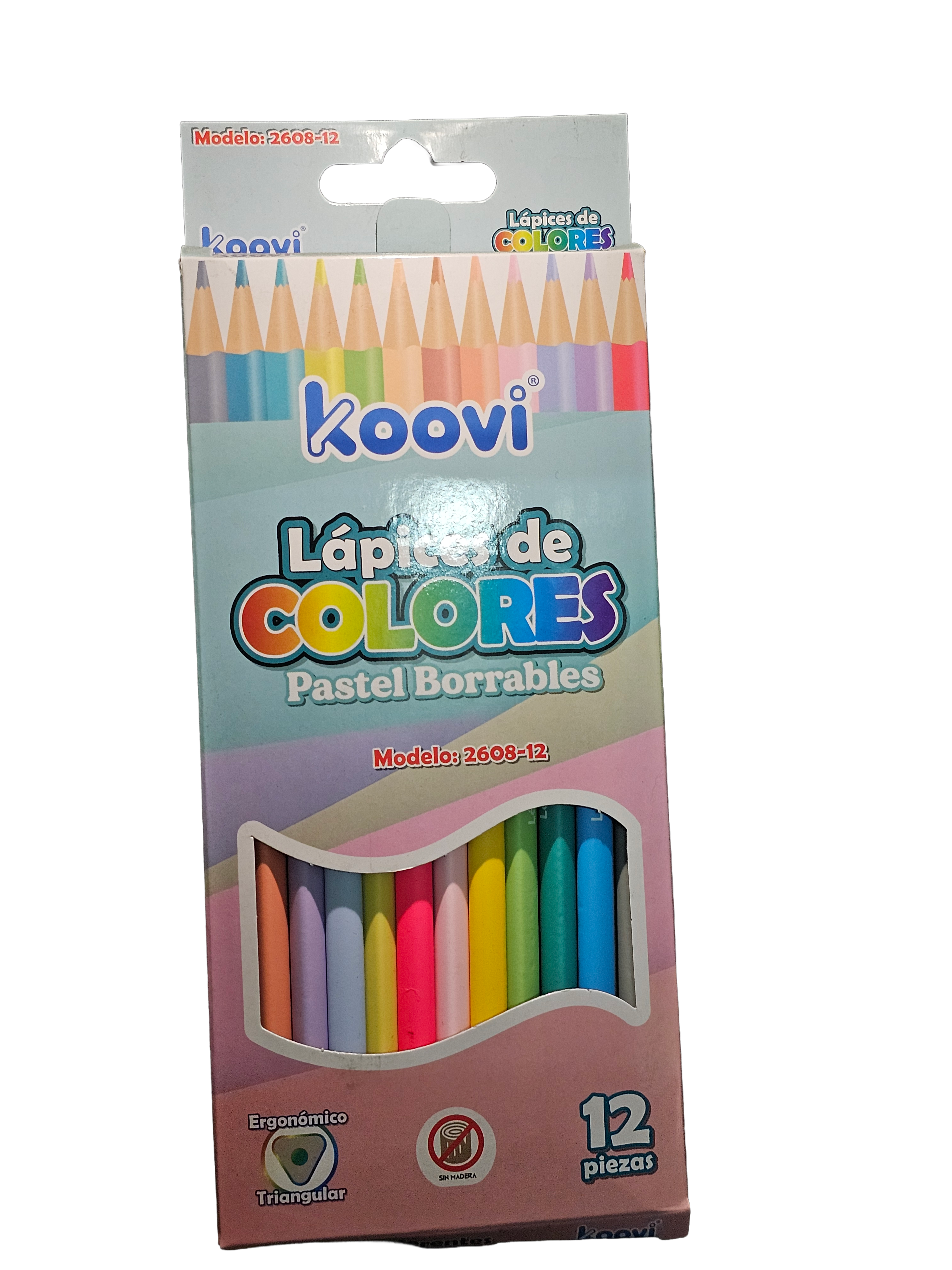 Colores pastel borrables