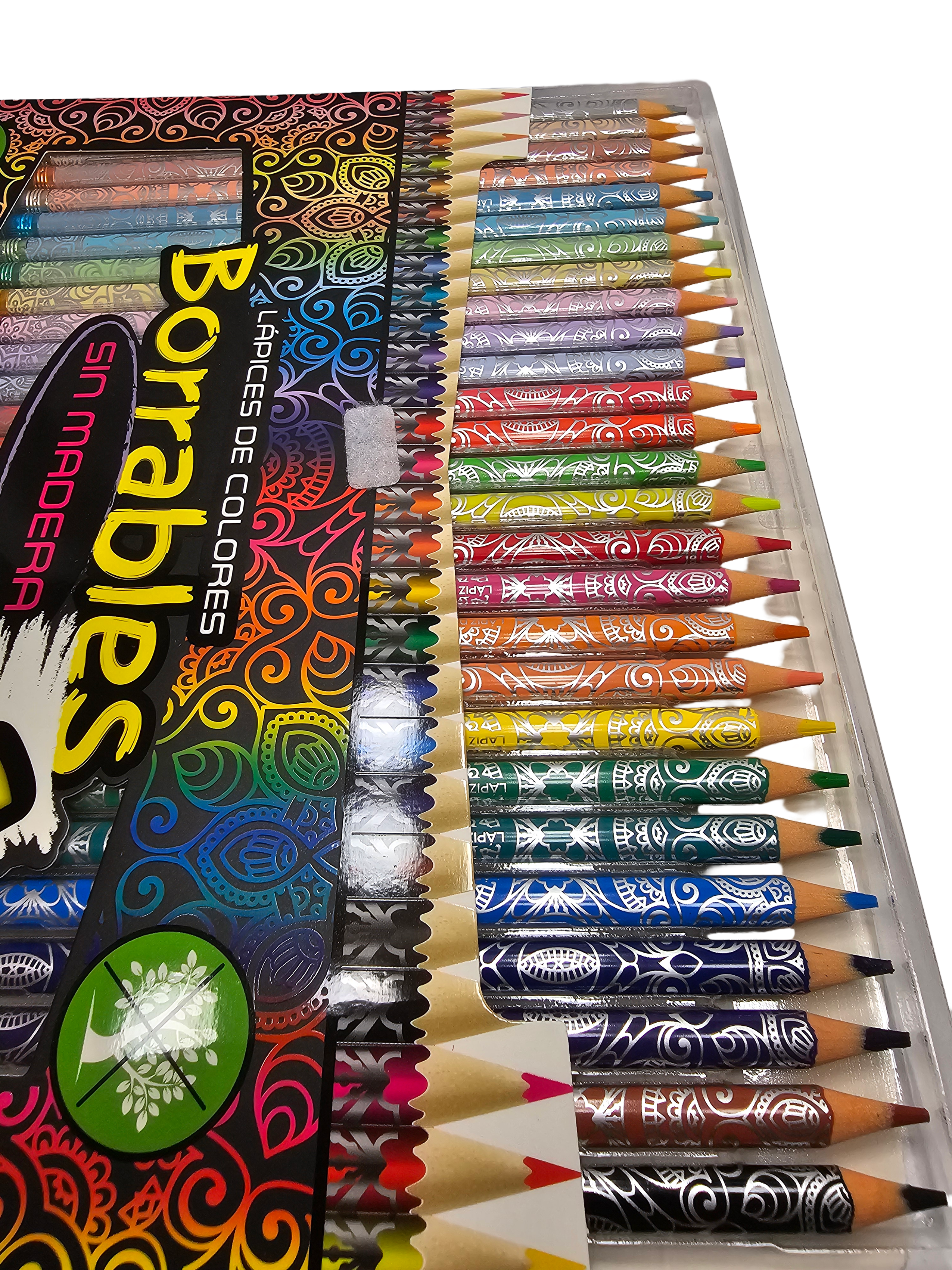 Colores borrables sin madera