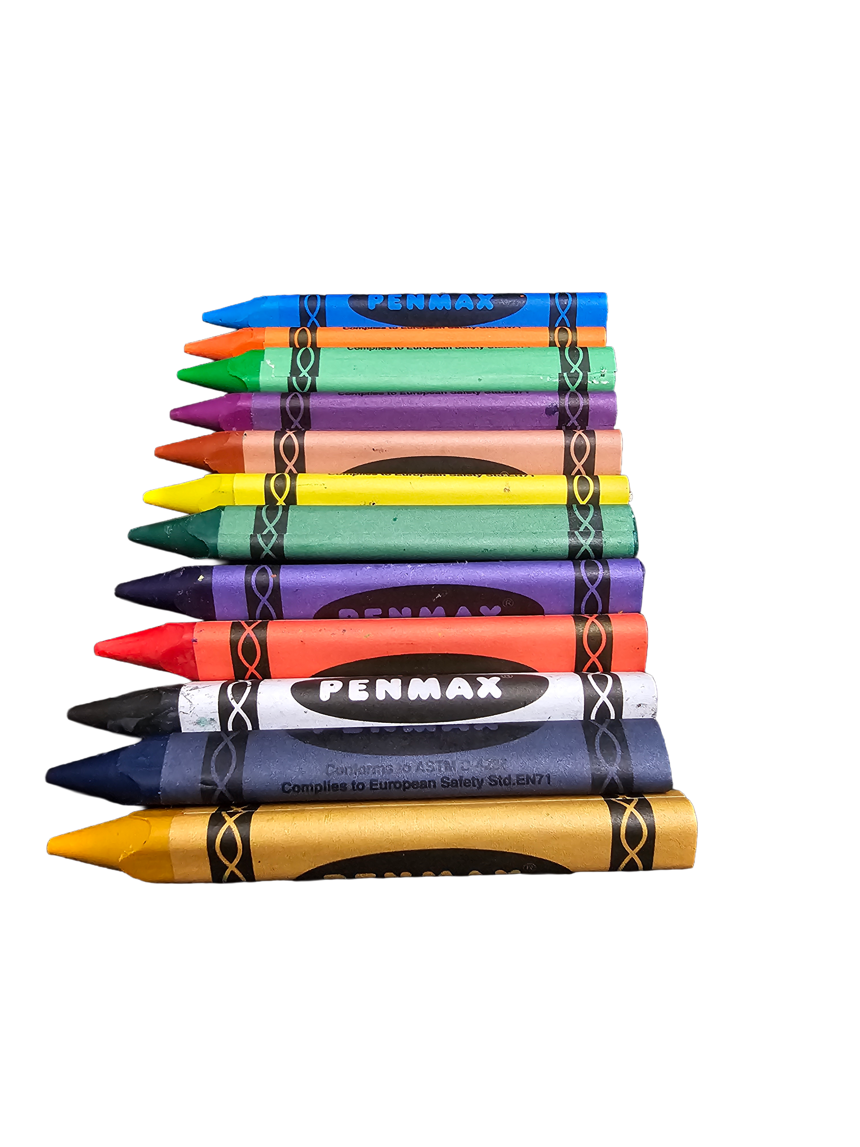 Crayones triangulares 12 colores