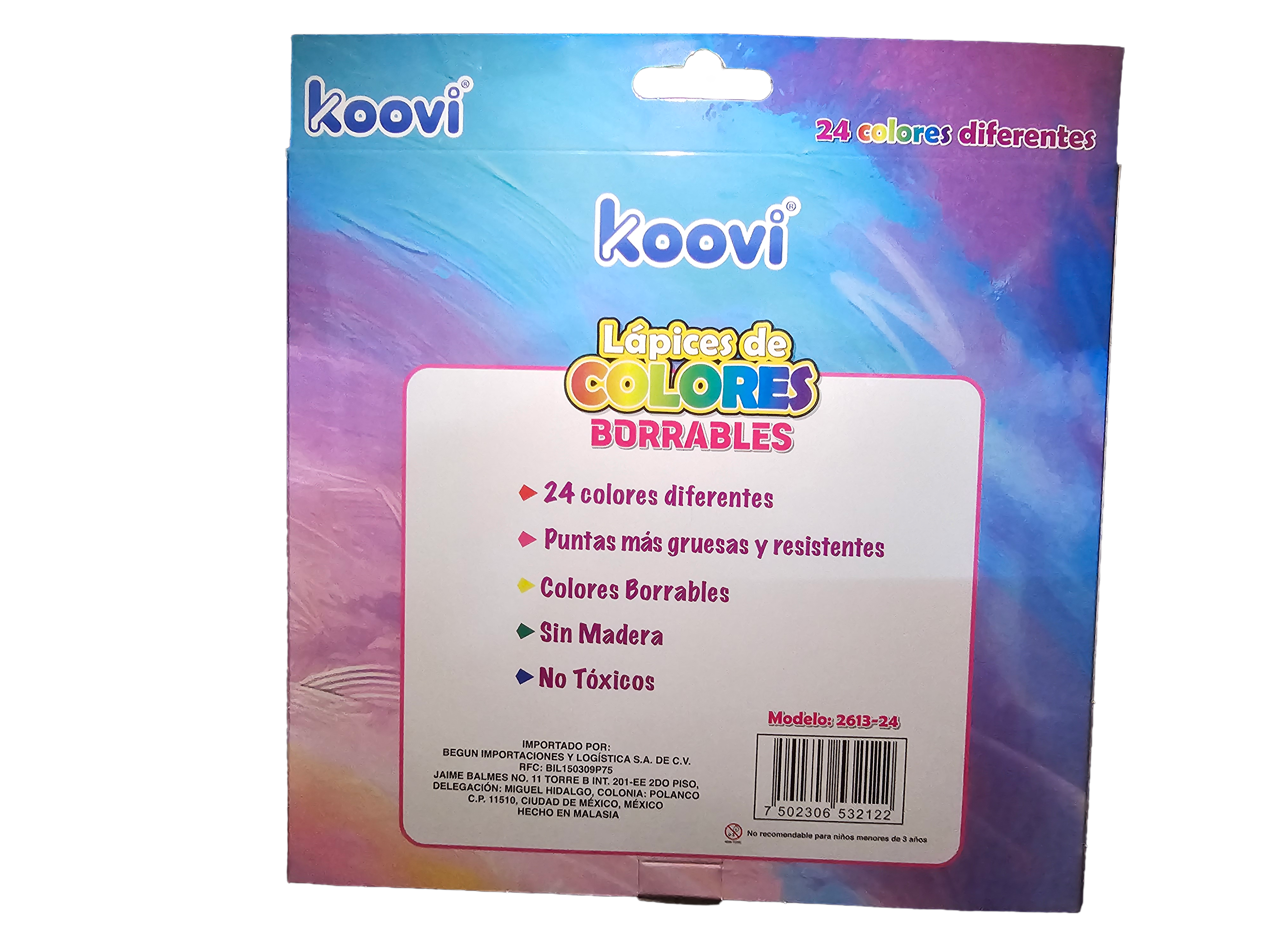 Colores borrables Koovi