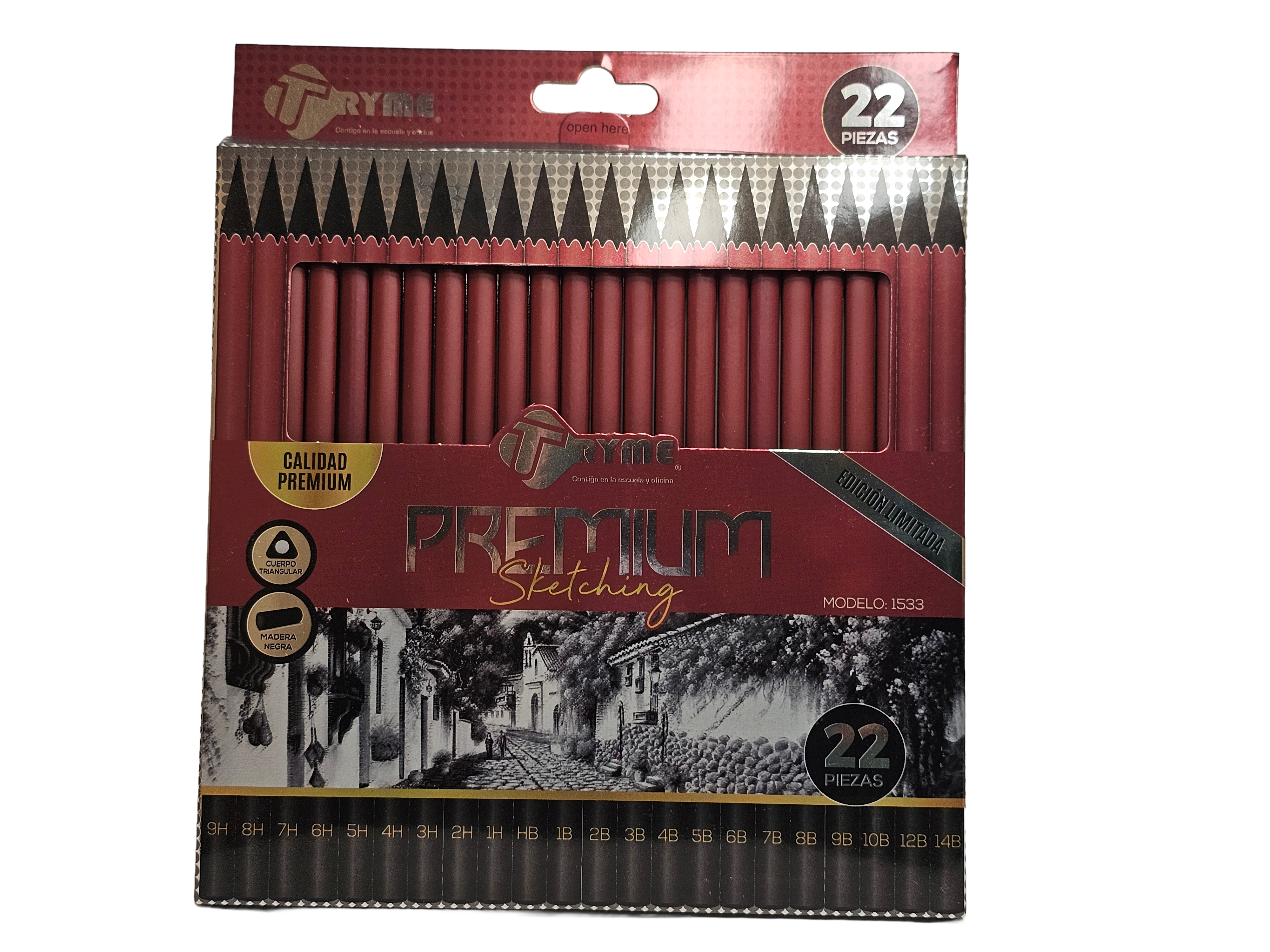 Lápices de dibujo premium