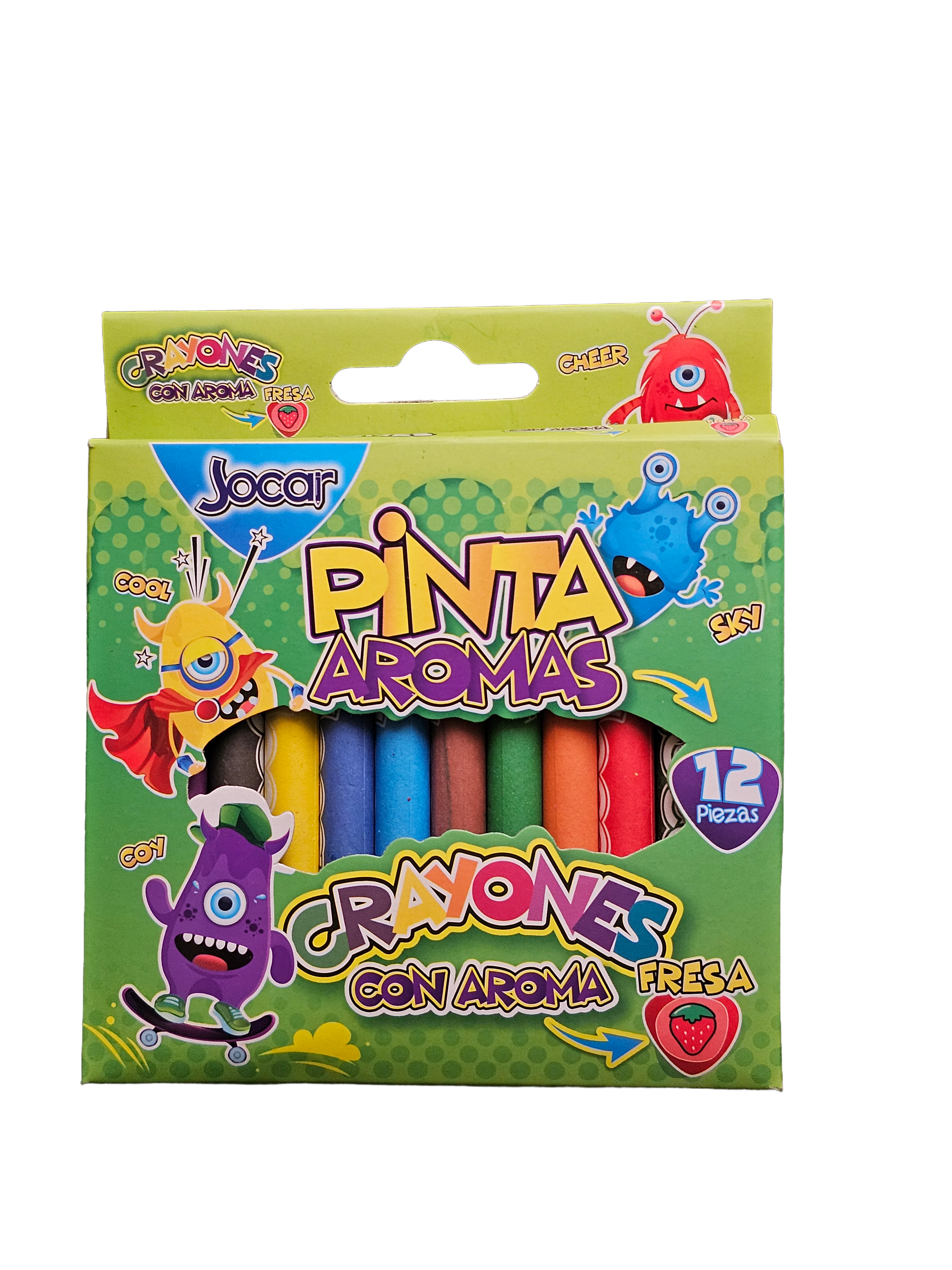 Crayones con aroma 