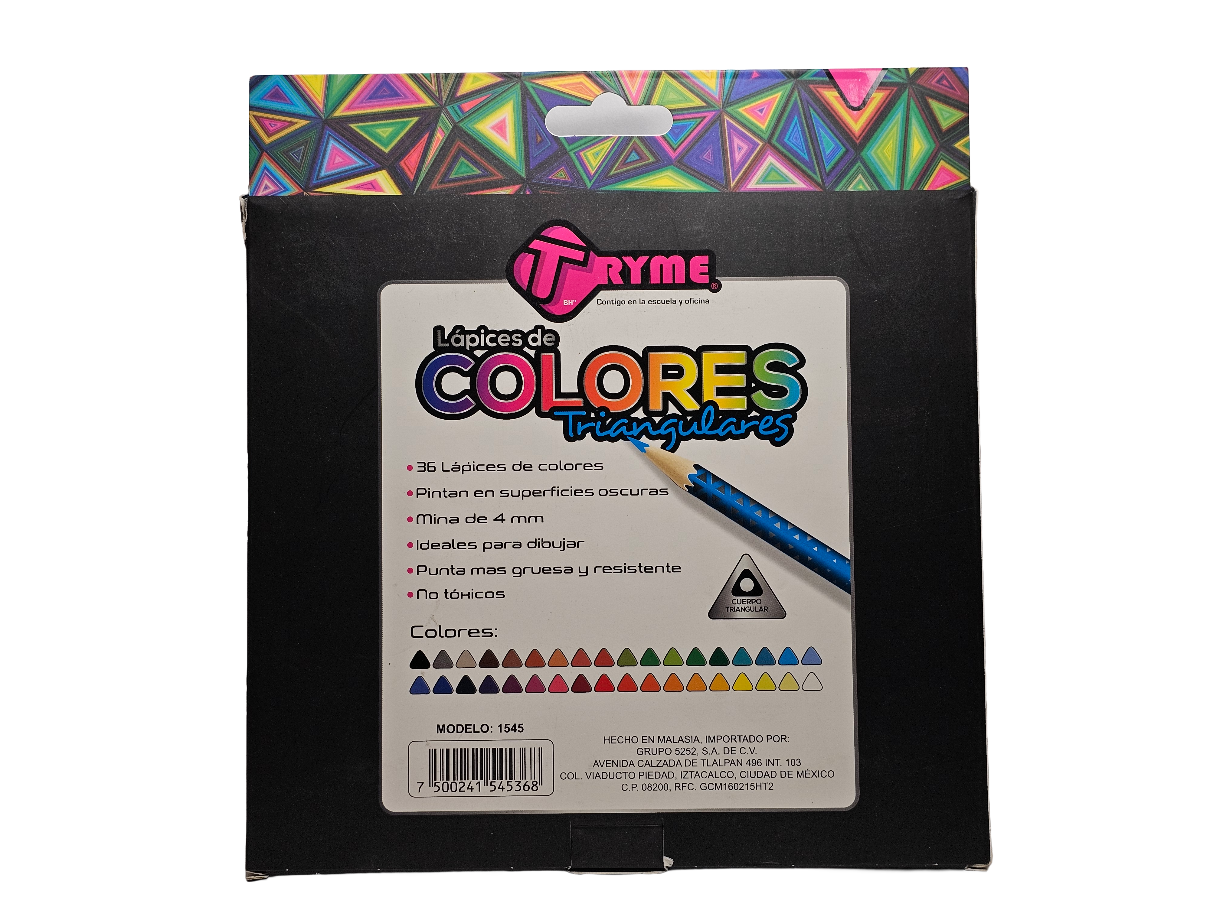 Colores triangulares Tryme