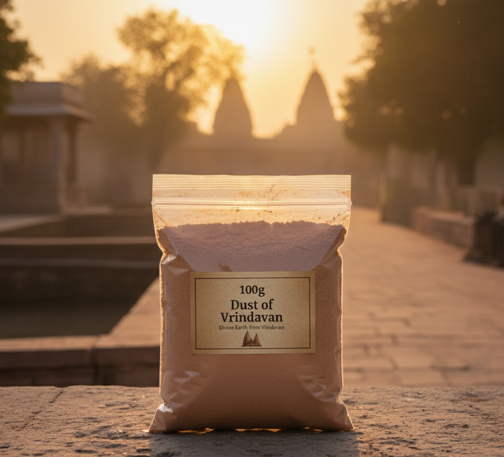 Dust of Vrindavan 100g/ pure Vrindavan raj/ Braj raj