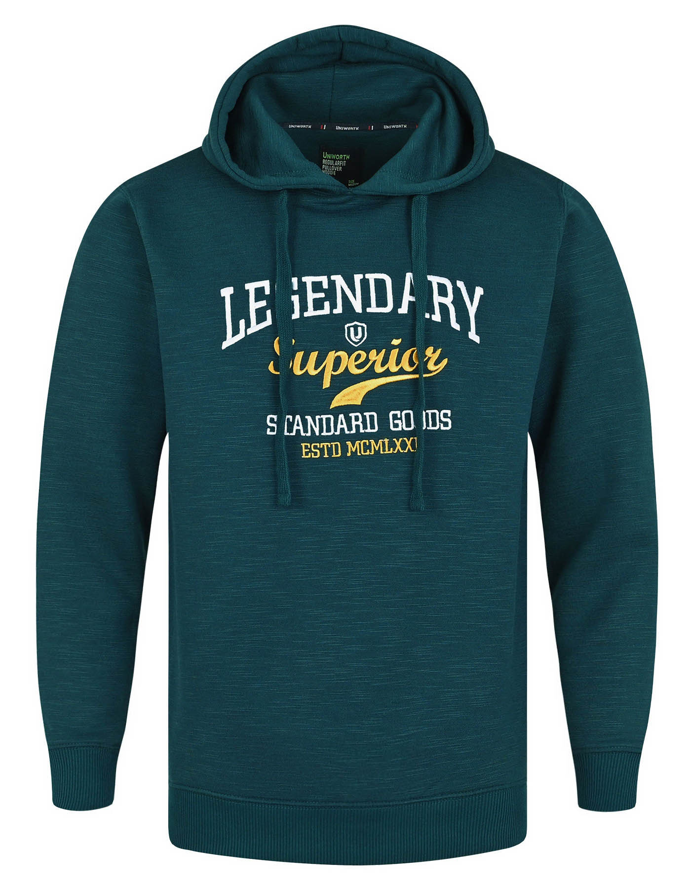 GREEN COLOURED HOODIE