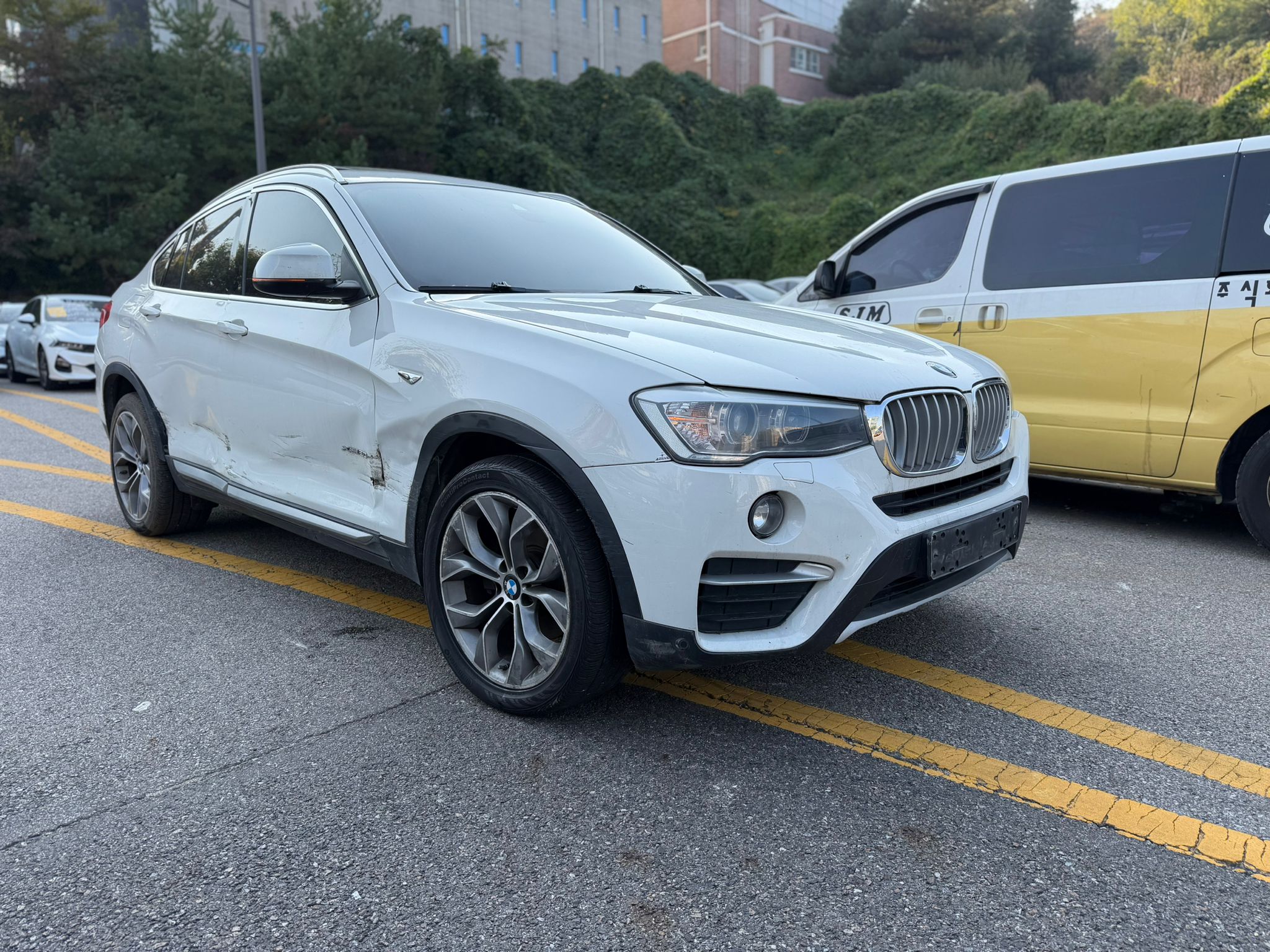 BMW X4 2015 White 4WD Full Option