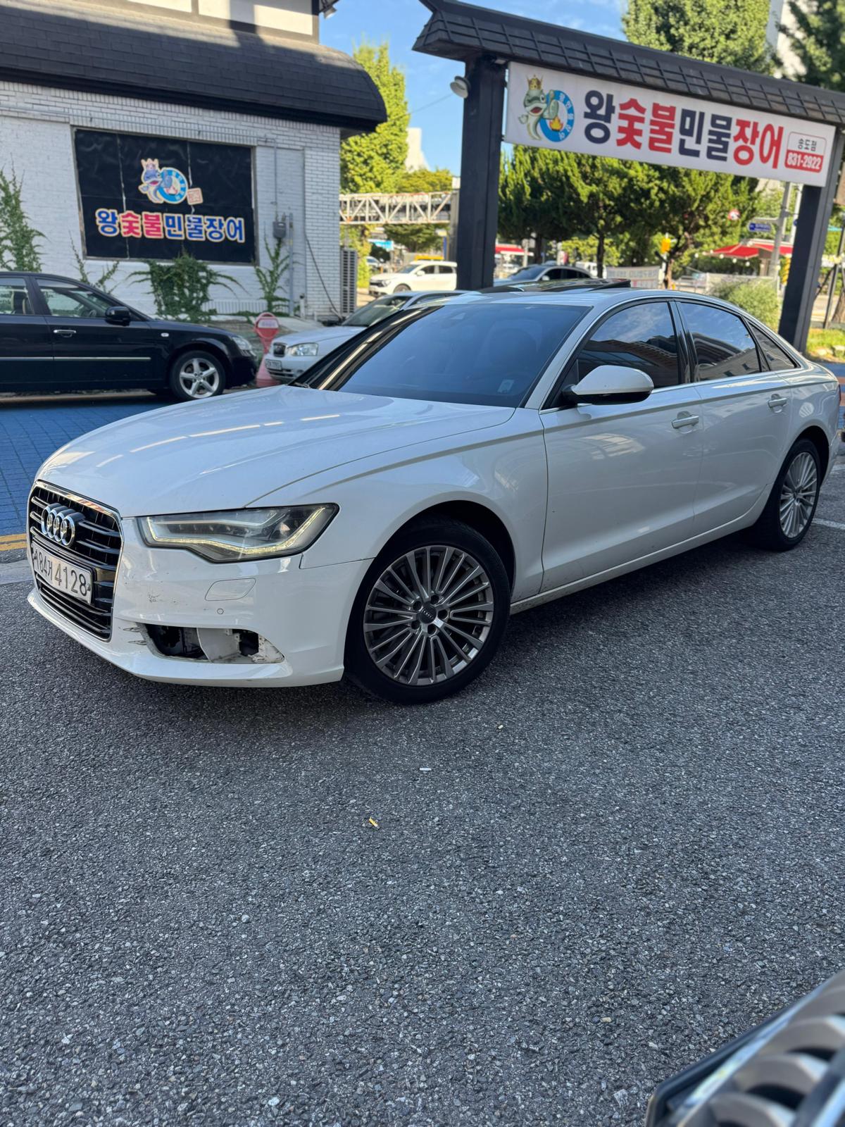 2015 Audi A6 – Full Option Limited | 2.0 Gasoline | White | Auto Parking & Trunk