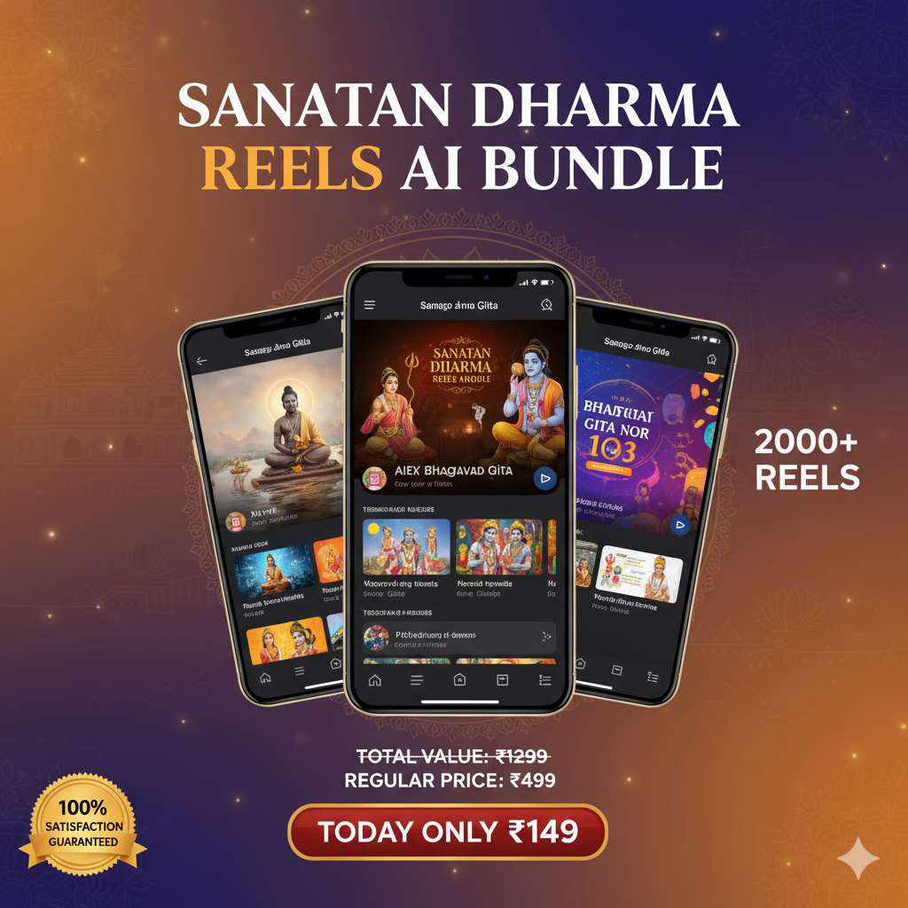 Sanatan Dharma Reels AI Bundle