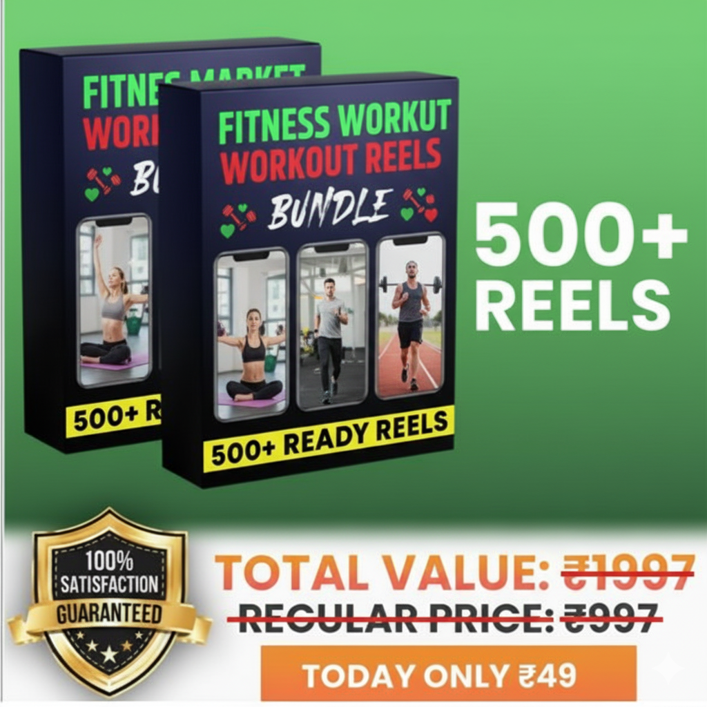 Fitness Workout Reels Bundle