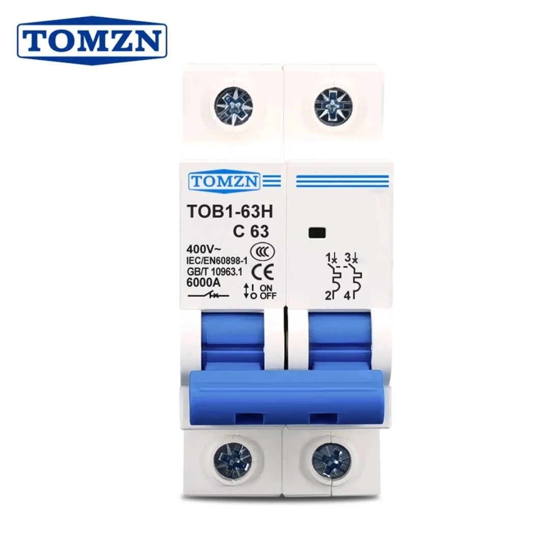 Tomzn 2P AC C Type MCB