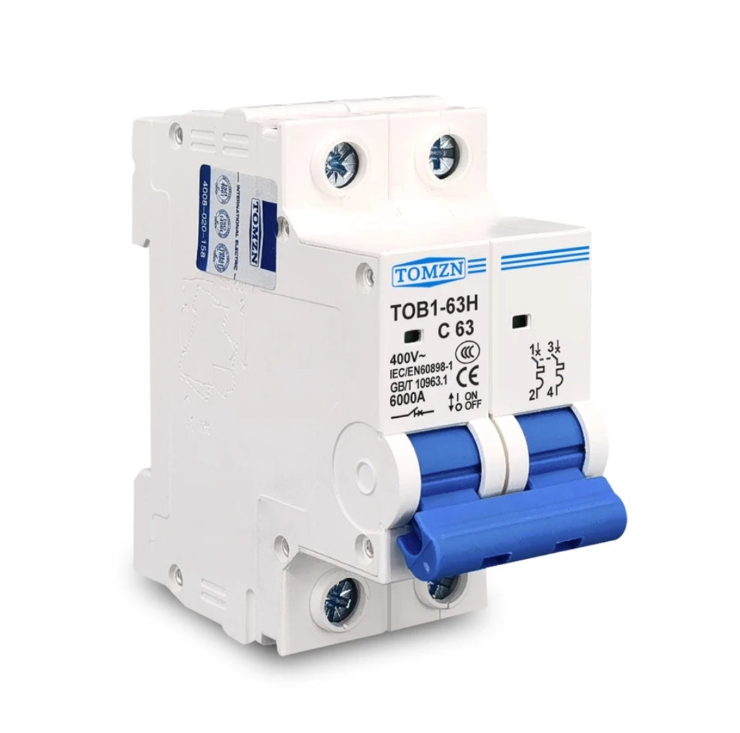 Tomzn 2P AC C Type MCB