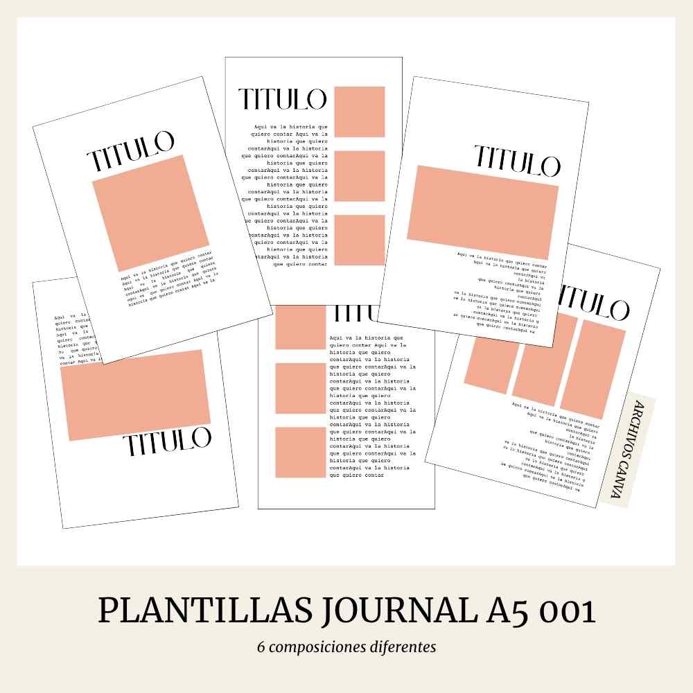 Plantillas journal A5 001