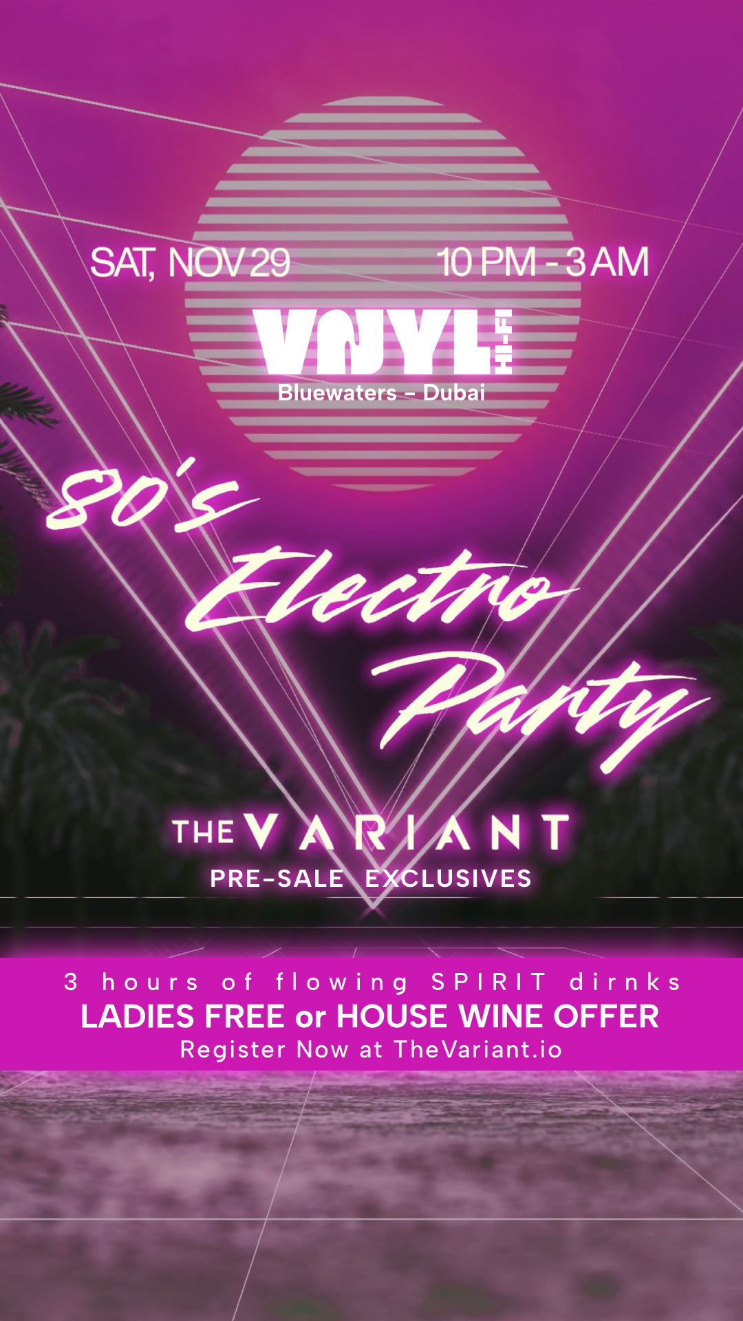 80's Electro Party (Ladies)