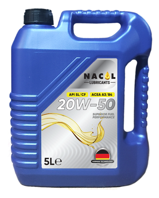 Nacol 20W-50 huile moteur