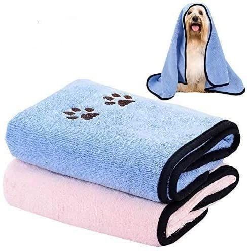 Pet Paw Print Microfiber Towels