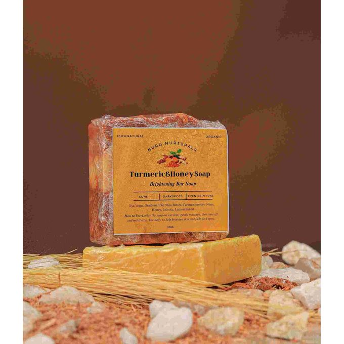 Turmeric Honey Soap With Honey For Smooth, Soft & Radiant Skin.