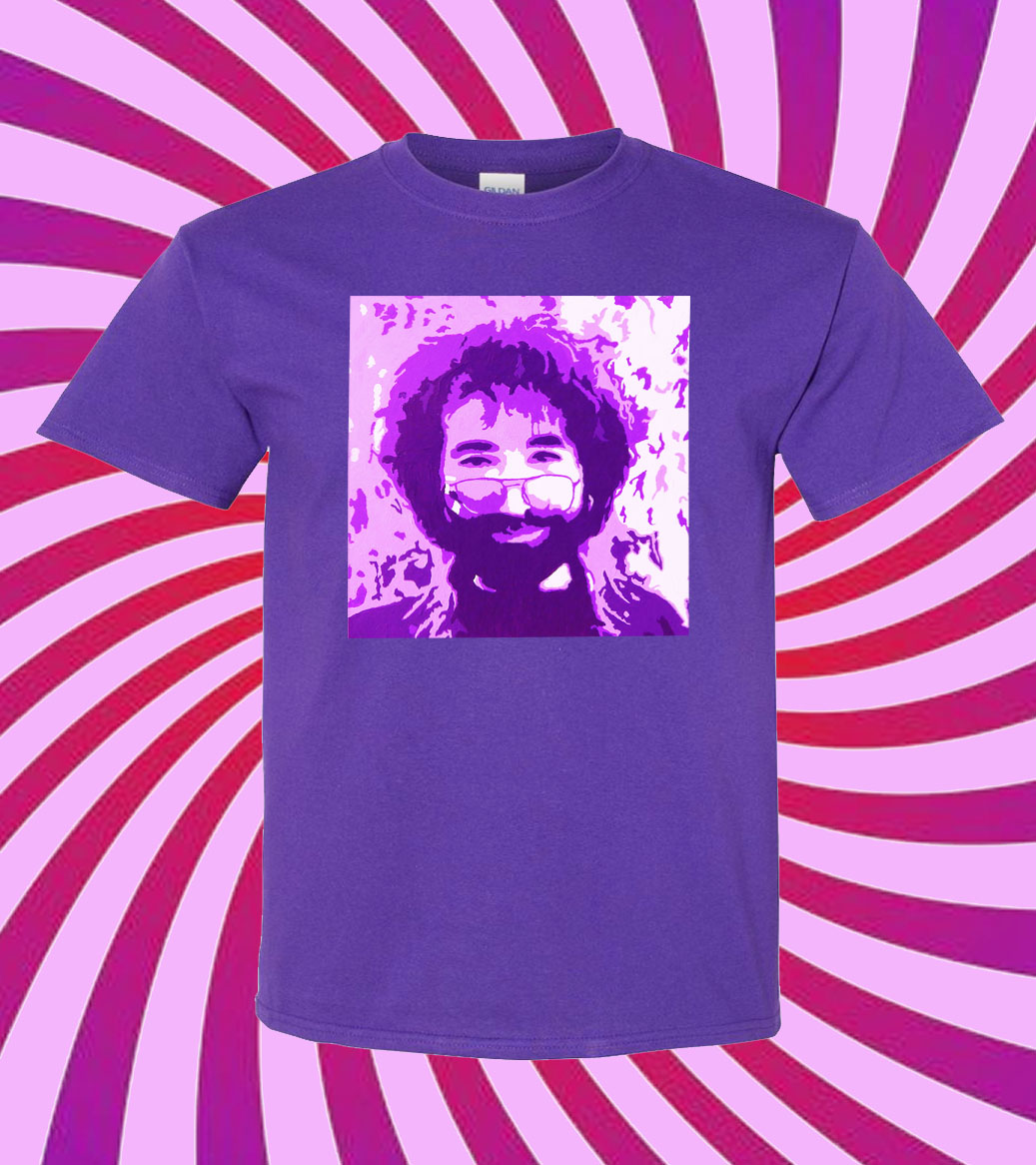 purple jerry t-shirt