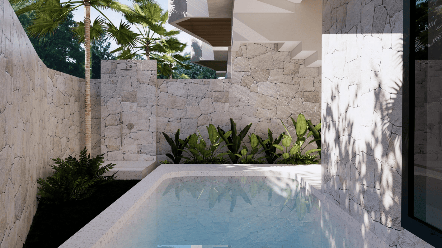 OFFPLAN 2 BEDROOM VILLA WITH OCEAN VIEW FOR SALE LEASEHOLD IN PERERENAN