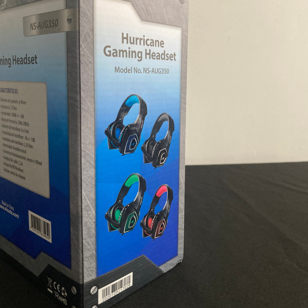 AURICULARES GAMING HURRICANE