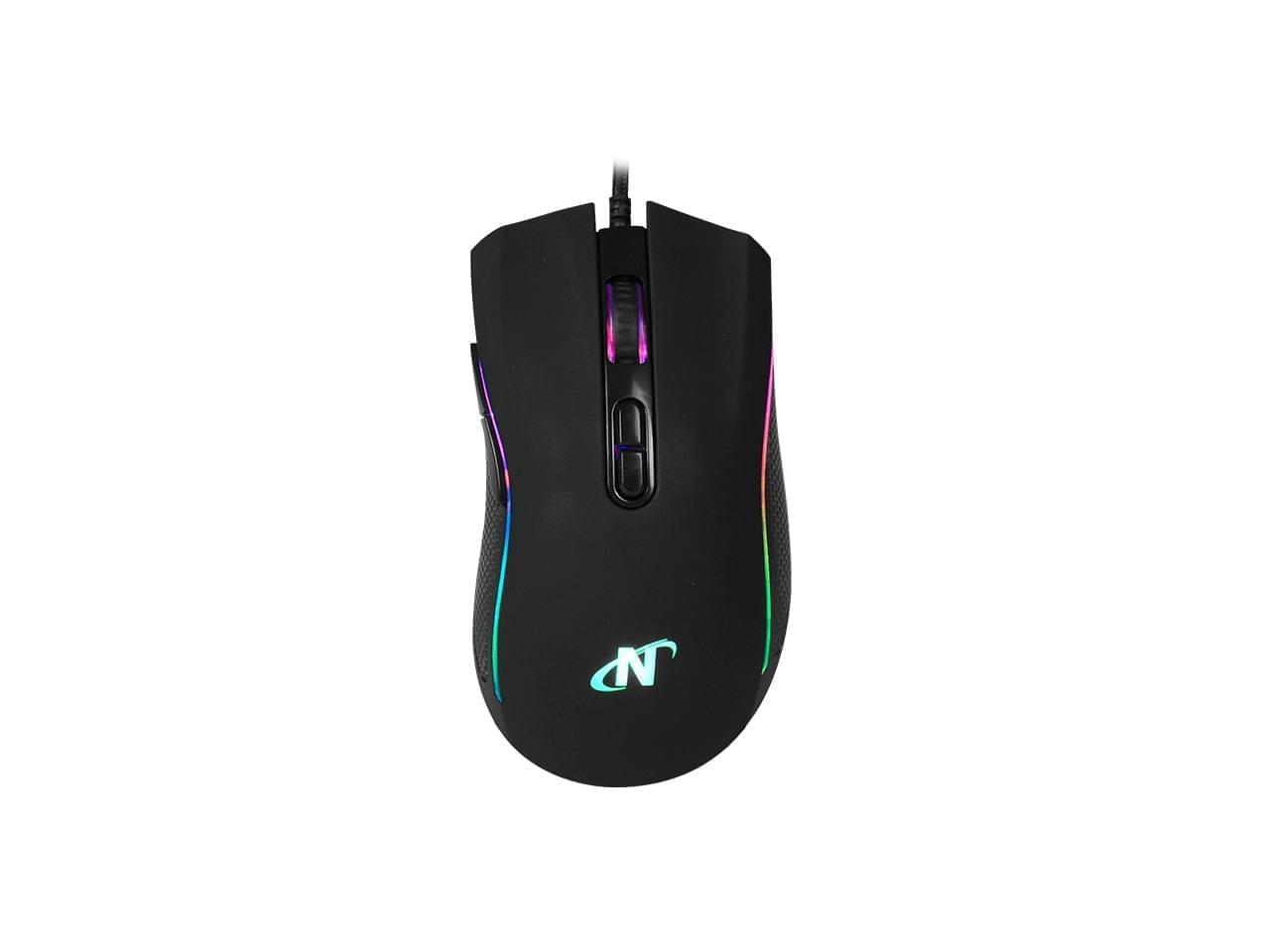 MOUSE GAMING USB NISUTA BLACK