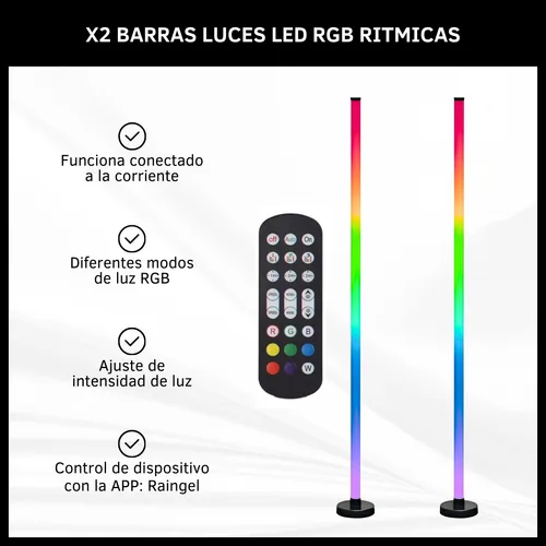Luces RGB RITMICAS SPLICING FLOOR 120CM