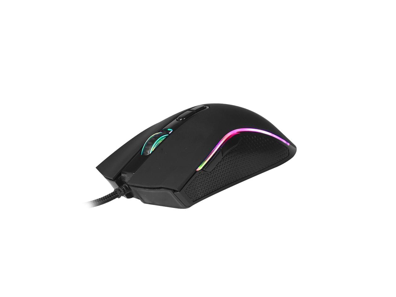 MOUSE GAMING USB NISUTA BLACK