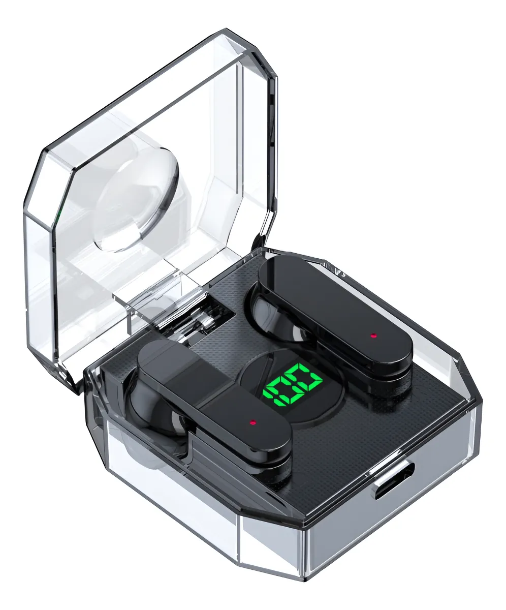 Auriculares Bluetooth Mixio-k30 Transparente Stereo Original