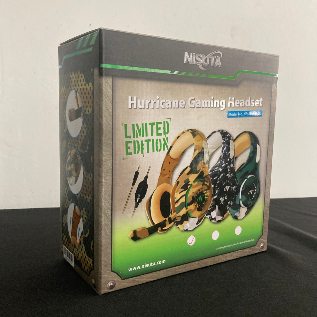 AURICULARES GAMING HURRICANE EDICION LIMITADA