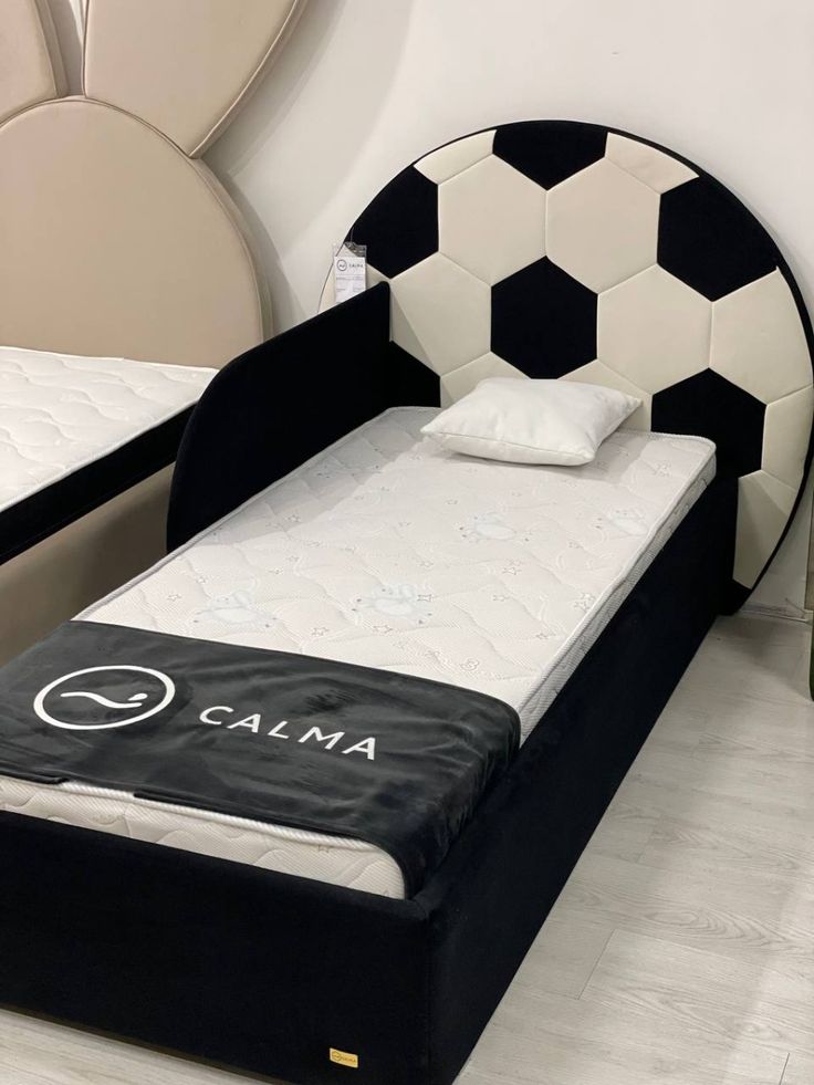 Soccer-Themed Single Bed