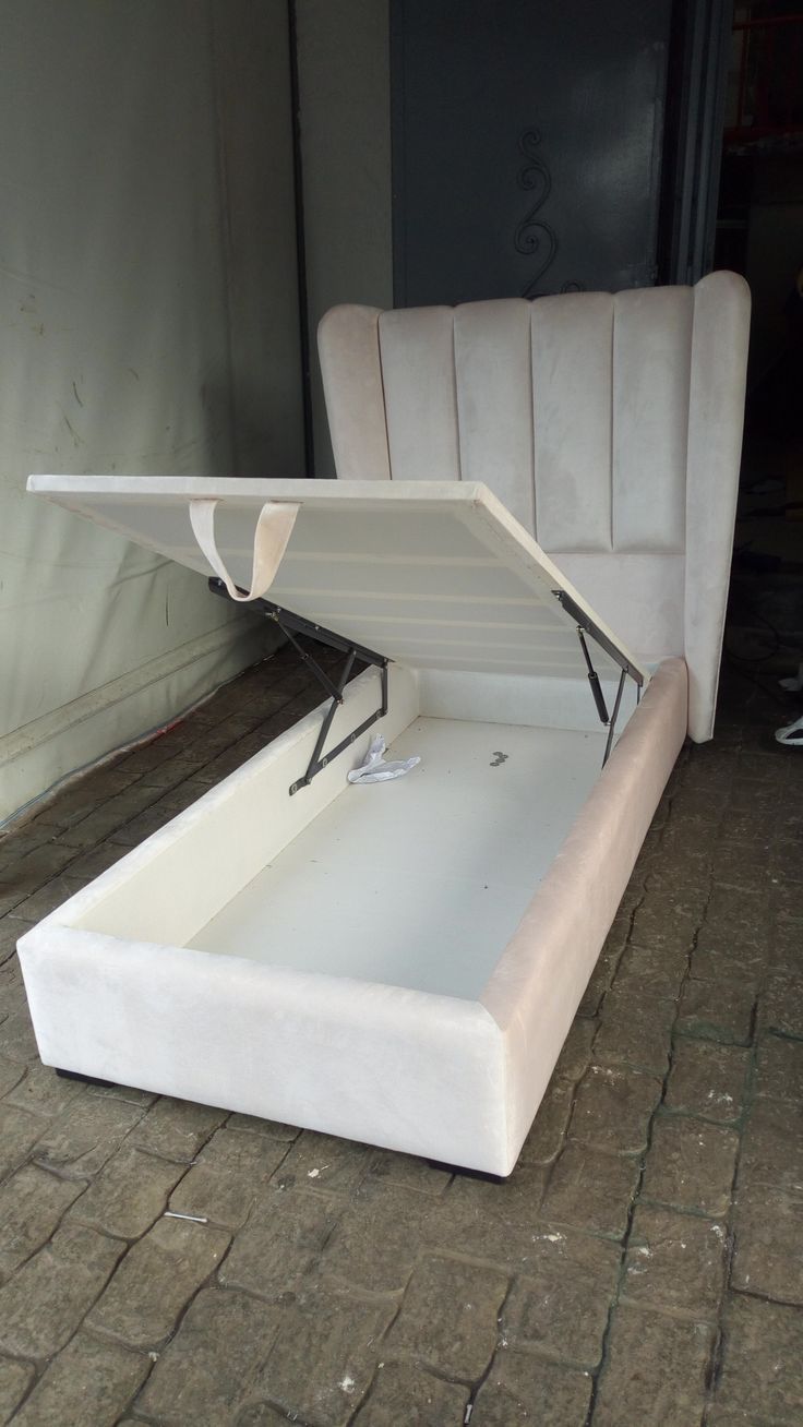 Modern Upholstered Storage Bed