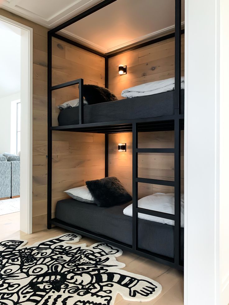 Modern Metal Bunk Bed