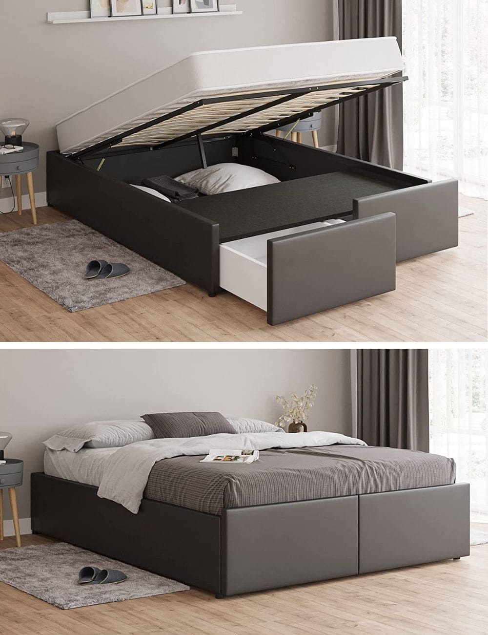 Wintage Storage Bed Frame