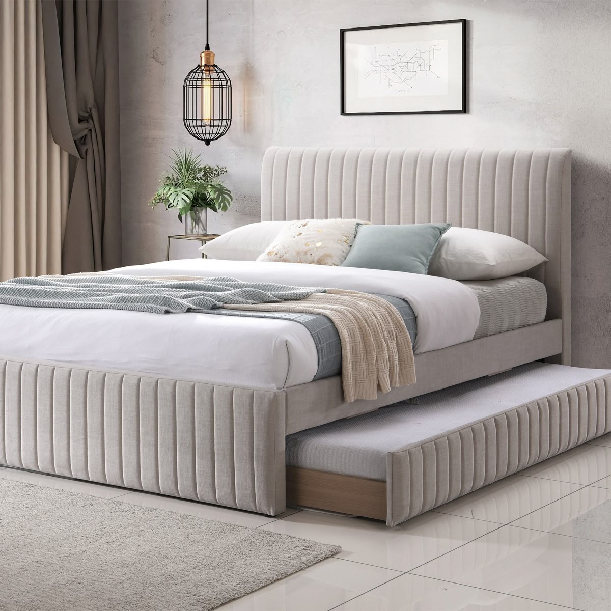 Florence Upholstered Pull-Out Bed