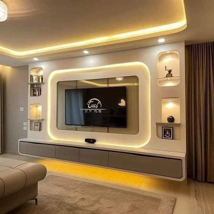 Havenly Stylish LED TV wall unit