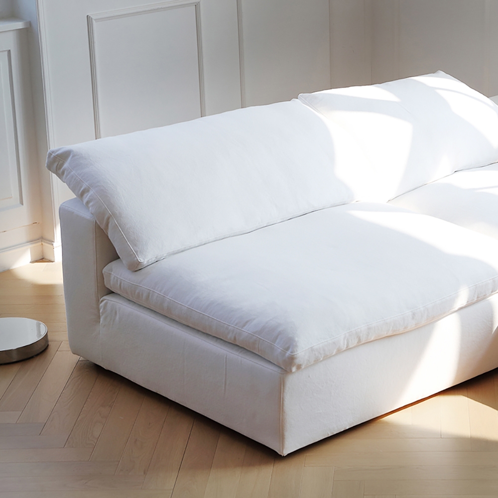 Cloud sofa L-shaped 