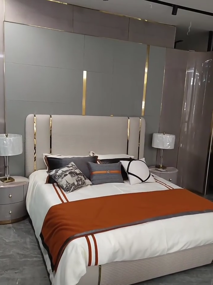 Kaya Orion Velvet Bed