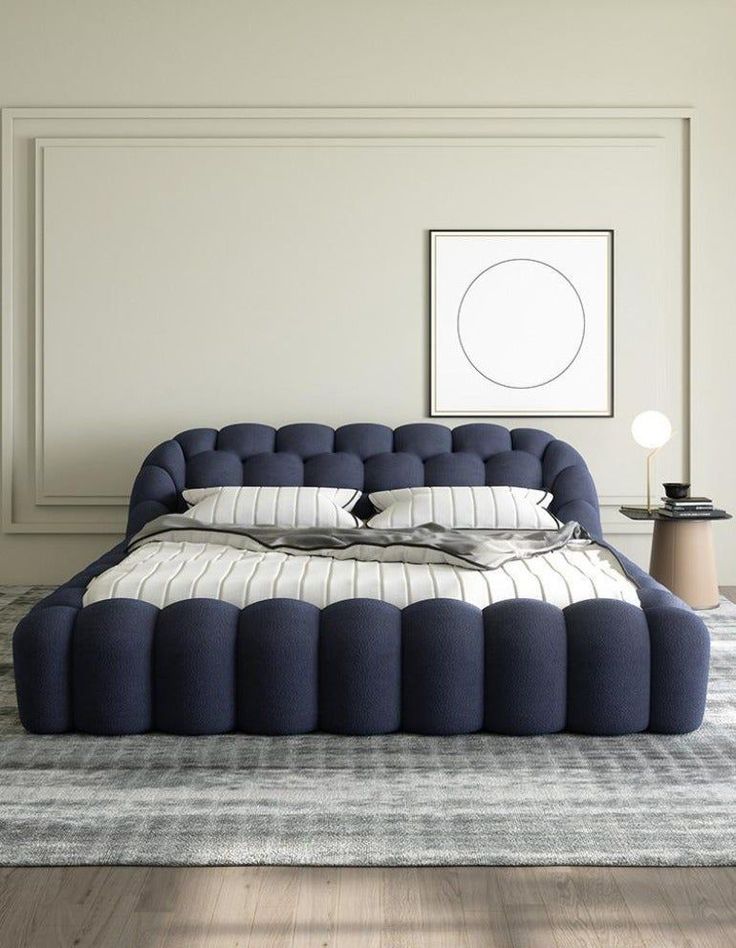 Modern Eternal Tuffted Upholstered Bed